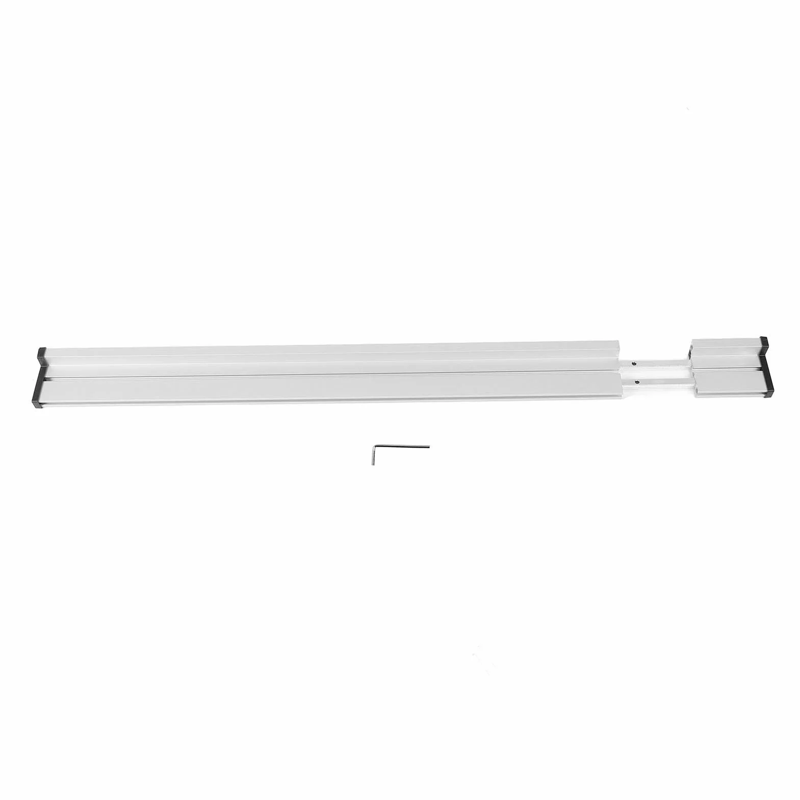 FTVOGUE Solidna Prowadnica Ukośna ze Stopu Aluminium, Regulowany System Prowadnic do Precyzyjnych cięć, Zakres Długości 1100–1460 Mm, Niezbędna Przy Projektach Związanych z piłą stołową i frezarką