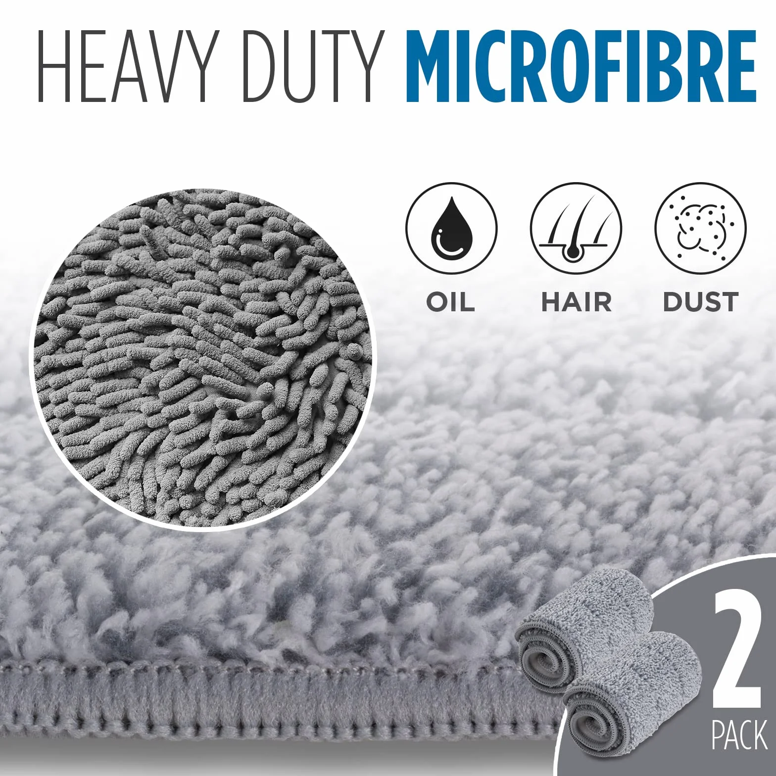 VITAPUR Mop z funkcją spryskiwania I 330 ml mop z rozpylaczem do szybkiego czyszczenia I Mop z dyszą natryskową I funkcja spryskiwania podłogi ze zbiornikiem na wodę i losowo I 2 pokrowce z mikrofibry