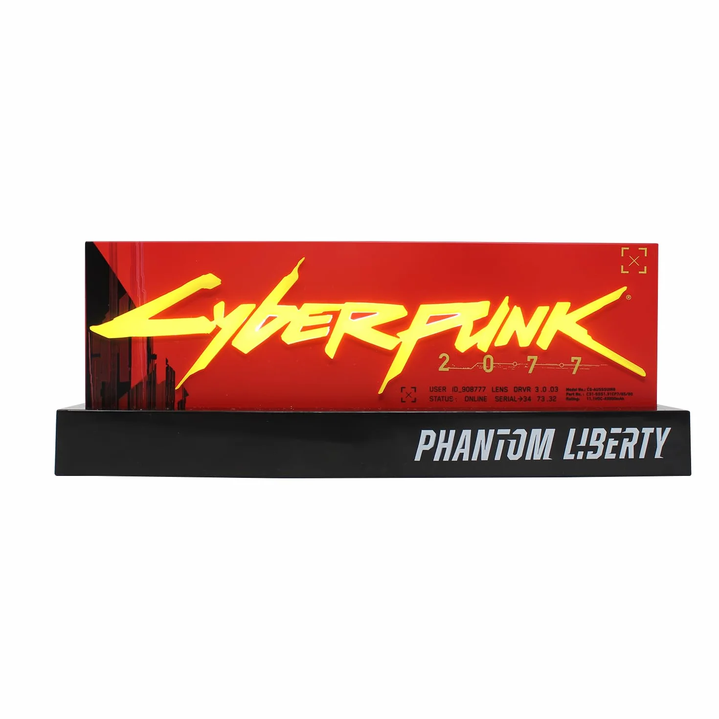 Neamedia Icons Cyberpunk 2077 : The Official Light - Phantom Liberty Edition