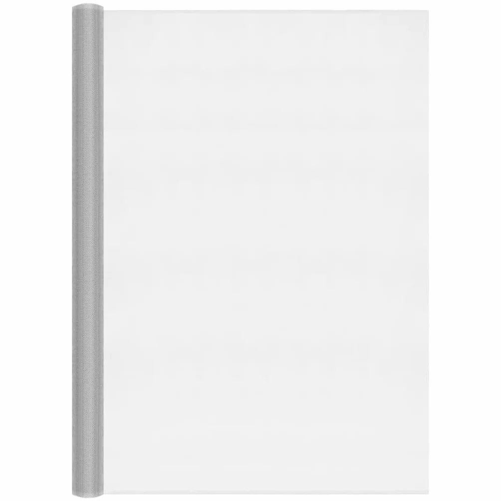vidaXL Siatka aluminiowa, 112 x 500 cm, srebrna
