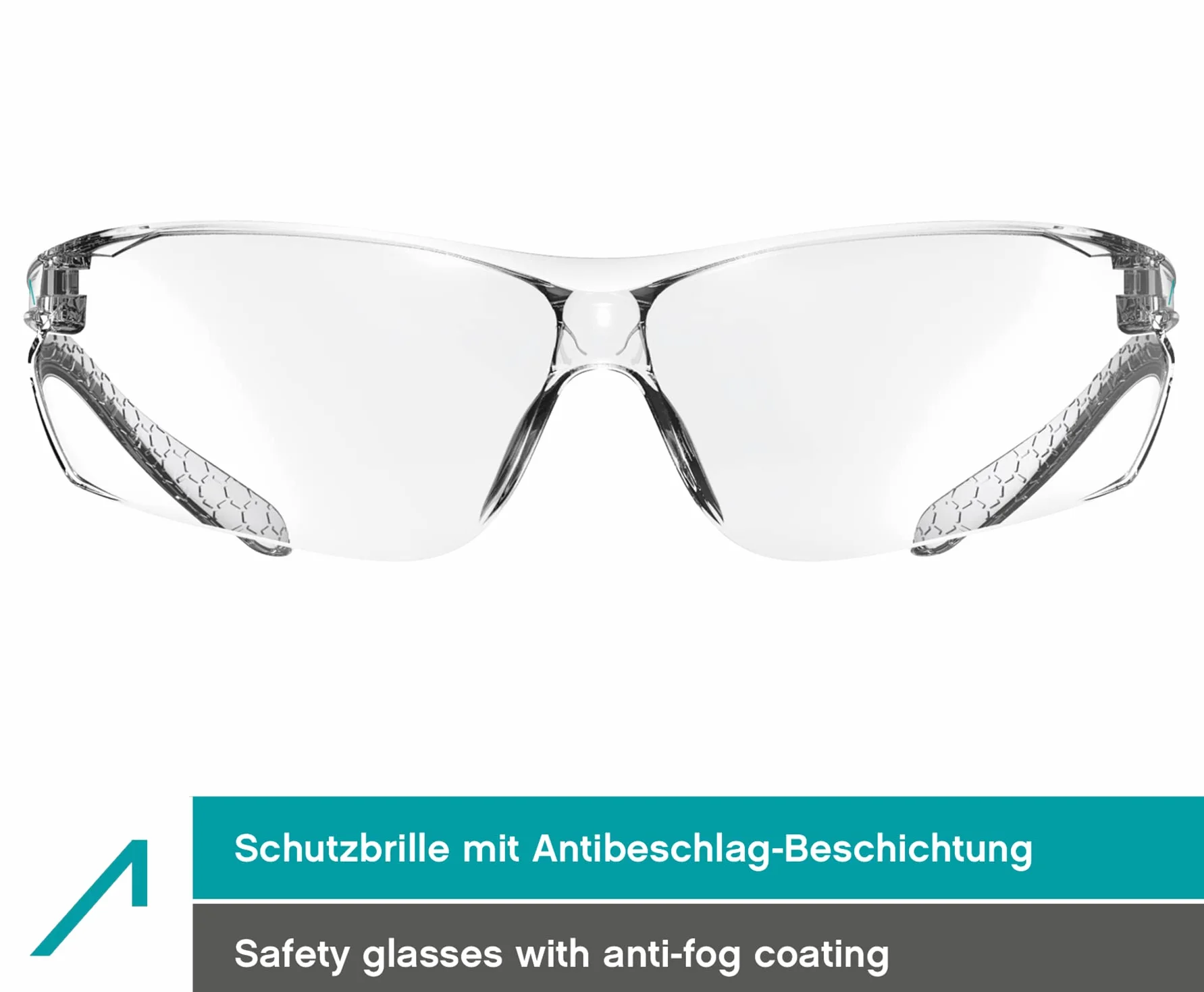 ACE FL-15G Okulary ochronne EN 166 UV przyciemniane 10 szt.