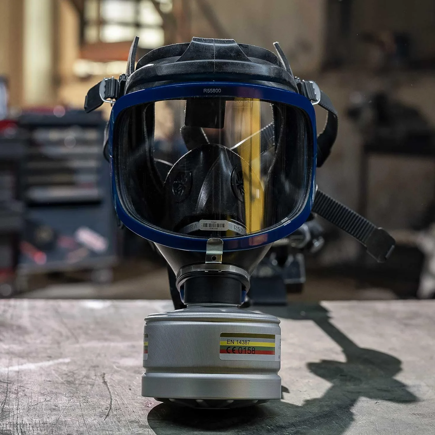 Dräger X-plore Rd40 filtr kombi A2B2E2K2Hg P3 do gazów, oparów, cząstek stałych, 1 szt. | Filtr do pełnych i półmasek X-plore 4740, 6300