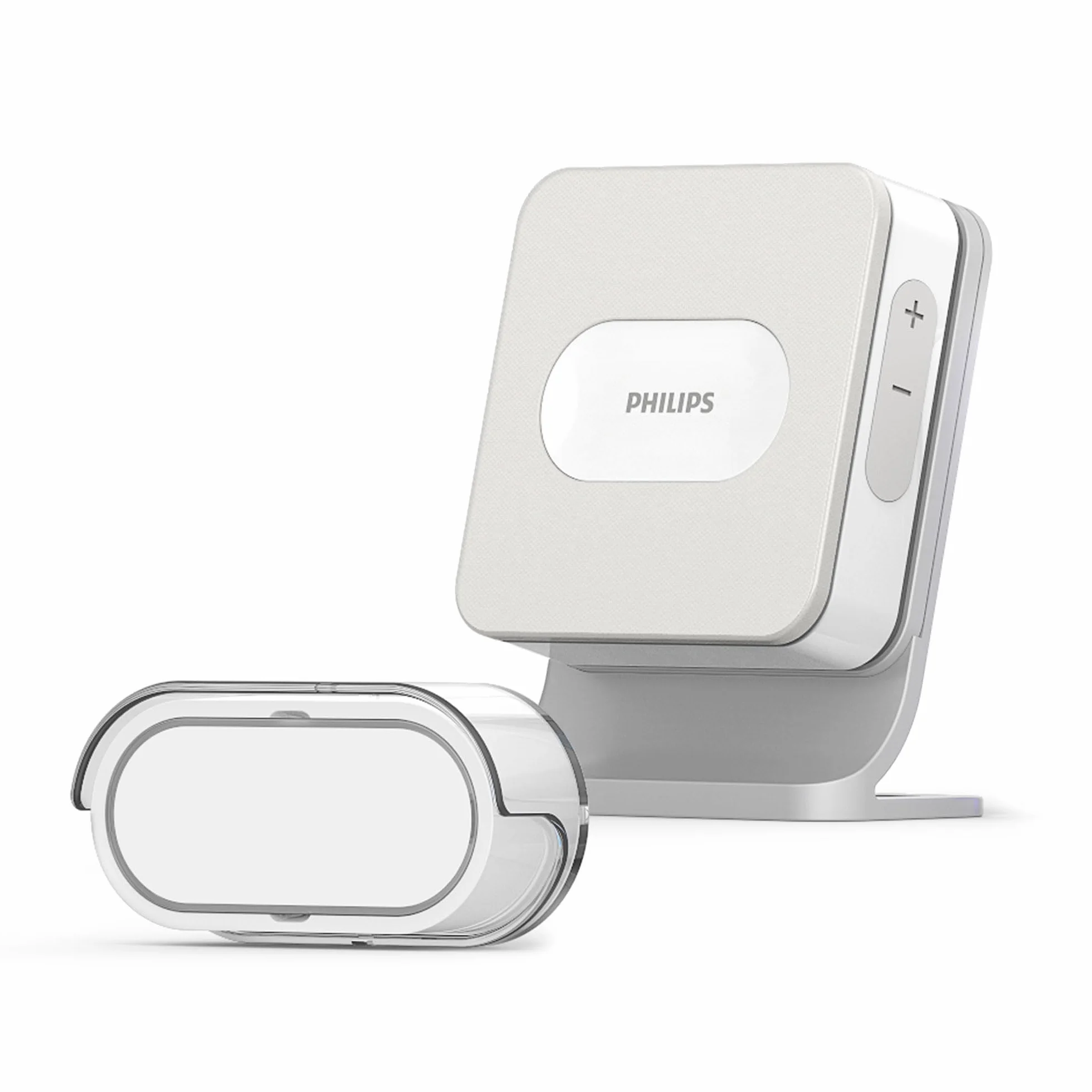 Philips WelcomeBell BASIC radiowy dzwonek do drzwi, zasięg do 200 m, 531012