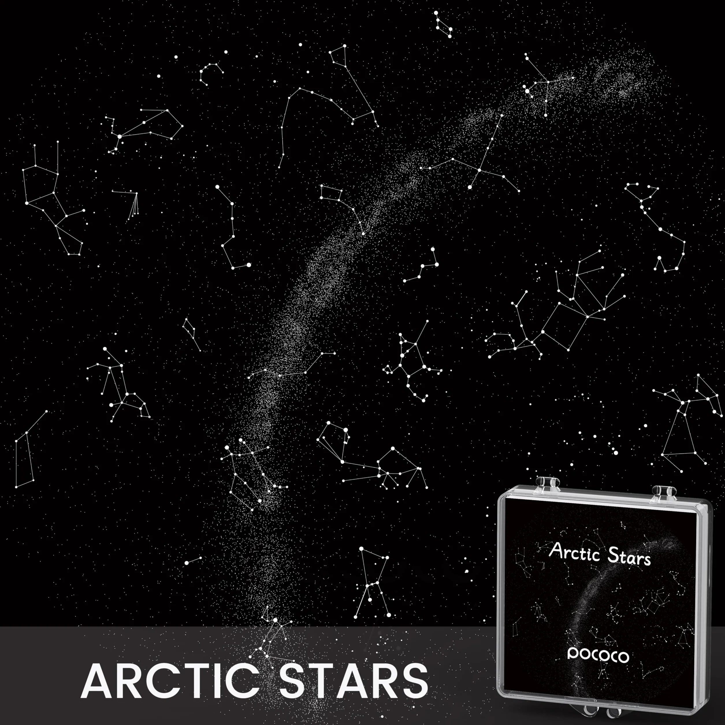 Realistyczne Dyski dla POCOCO Galaxy Lite - Projektor Gwiazd, Planetarium Domowe, 5k Ultra HD, 3 Sztuki (Bez Projektora)