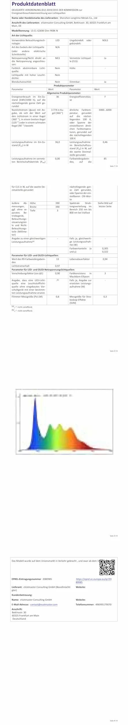 Matane Lampa sufitowa LED ściemnialna 36W, sufitowa z pilotem z funkcją timera, lampka nocna 2000K, ciepła, 3000K-6500K do sypialni, pokoju dziecięcego, salonu, korytarza, kuchni, okrągła, biała, 39CM