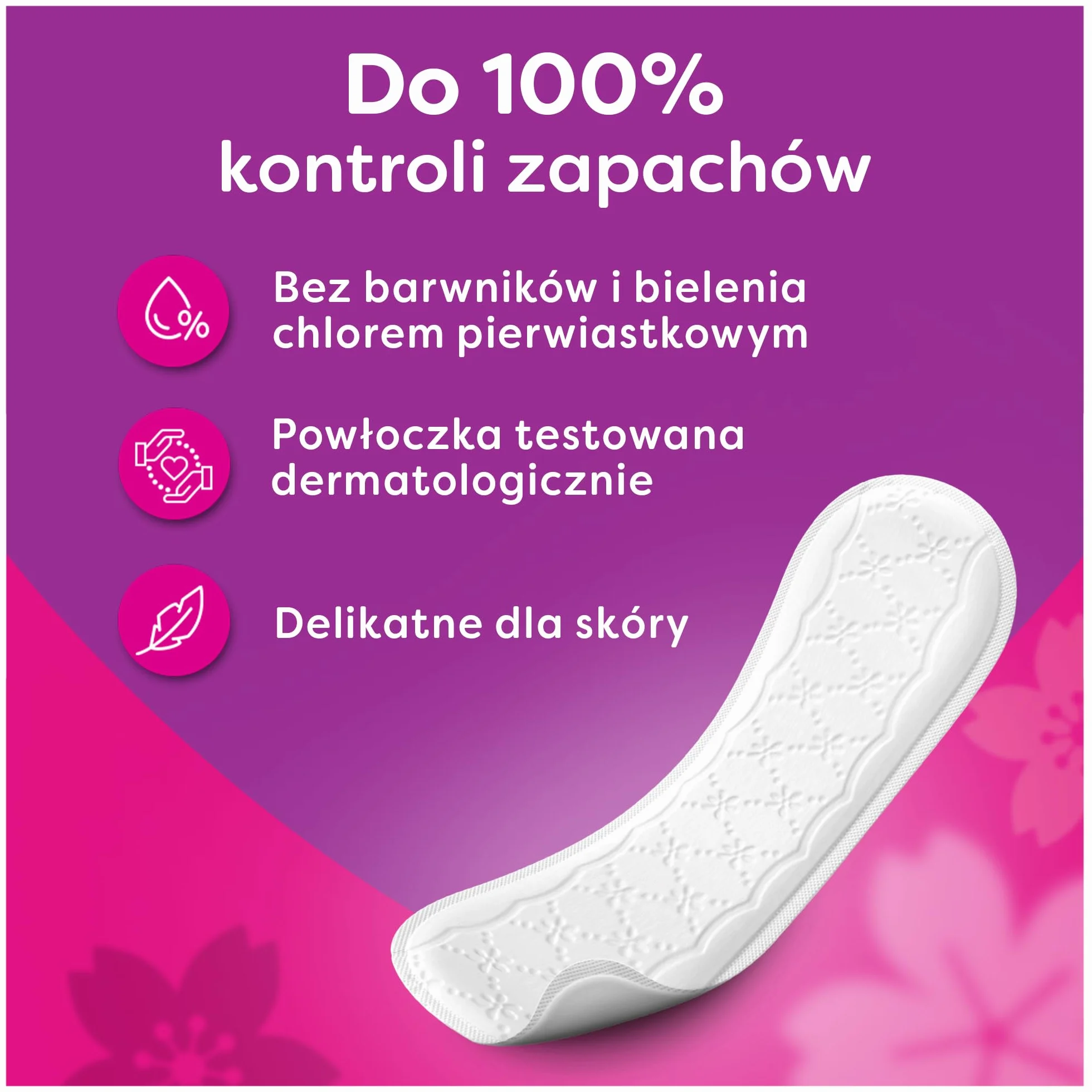 Carefree Plus Large Fresh 48 szt. Wkładki higieniczne, szersze, super chłonne