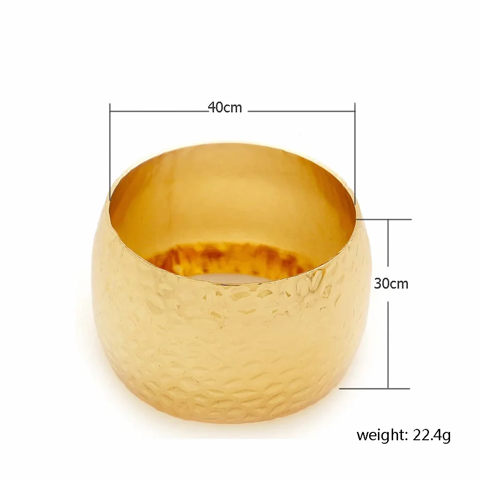 Generico Uchwyt na ręcznik serwetnik 6 sztuk uchwyt na serwetki złoty miedziany kolor wieszak na ręczniki stół jadalnia uchwyt na serwetki na wesele okrągły uchwyt na serwetki klamra D