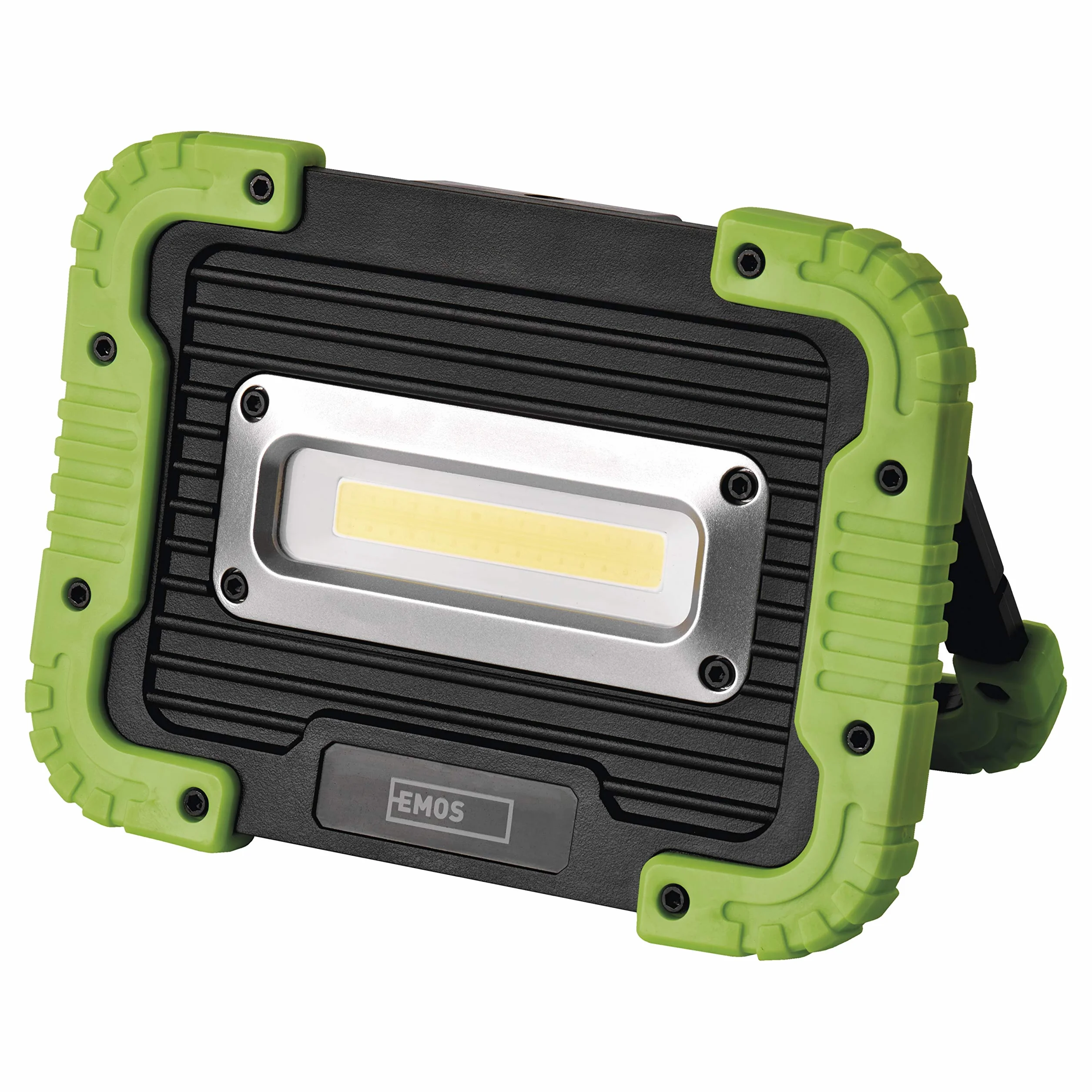 Emos Lampa Robocza Led, Czarny/Zielony, Zasięg 35 m