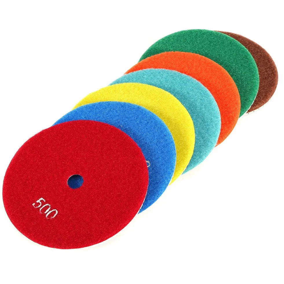 125 mm 5" diamentowa tarcza szlifierska polerowana do granitu marmuru betonu kamienia (3000 Grit)