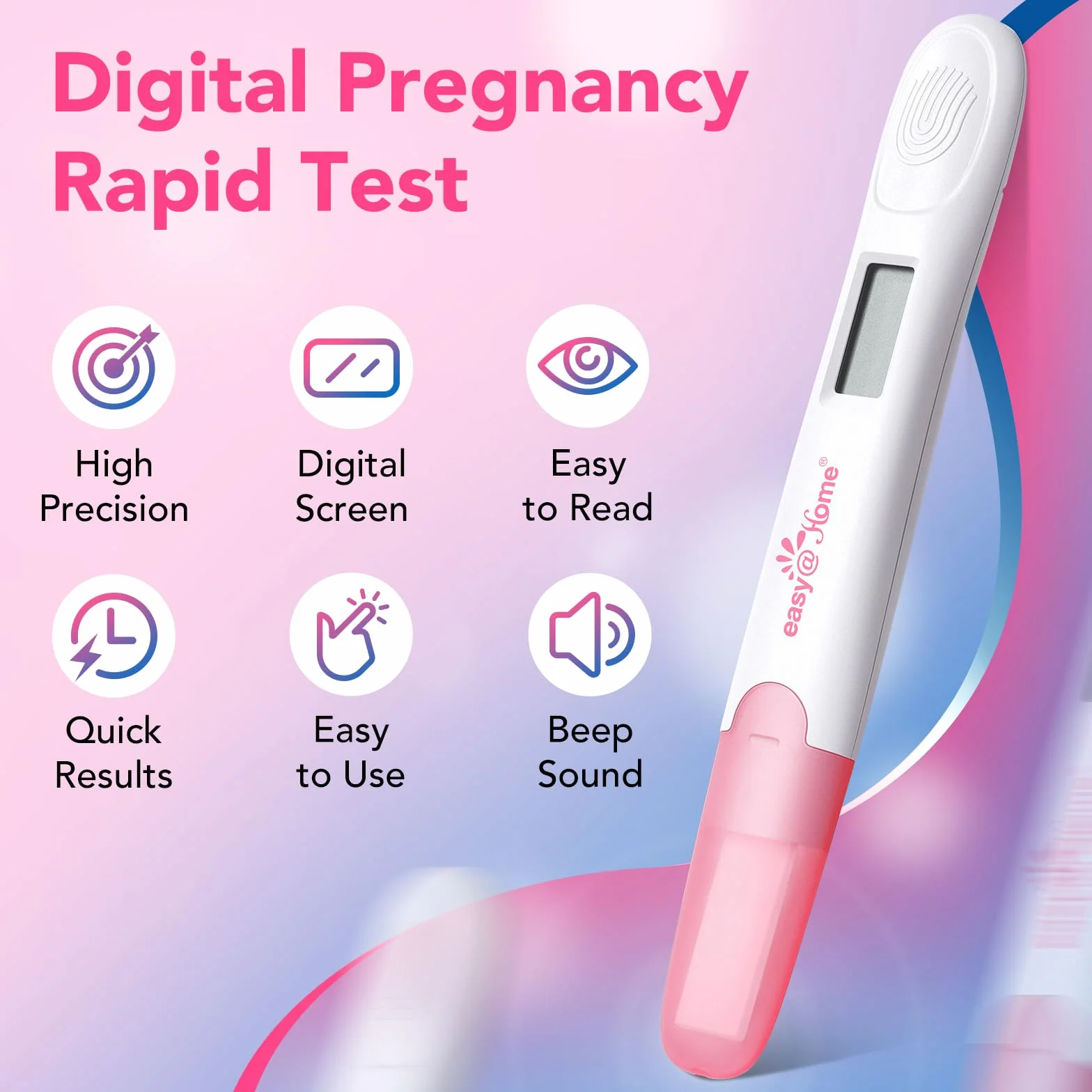 Test ciążowy Easy@Home (2 szt.) z aplikacją Premom