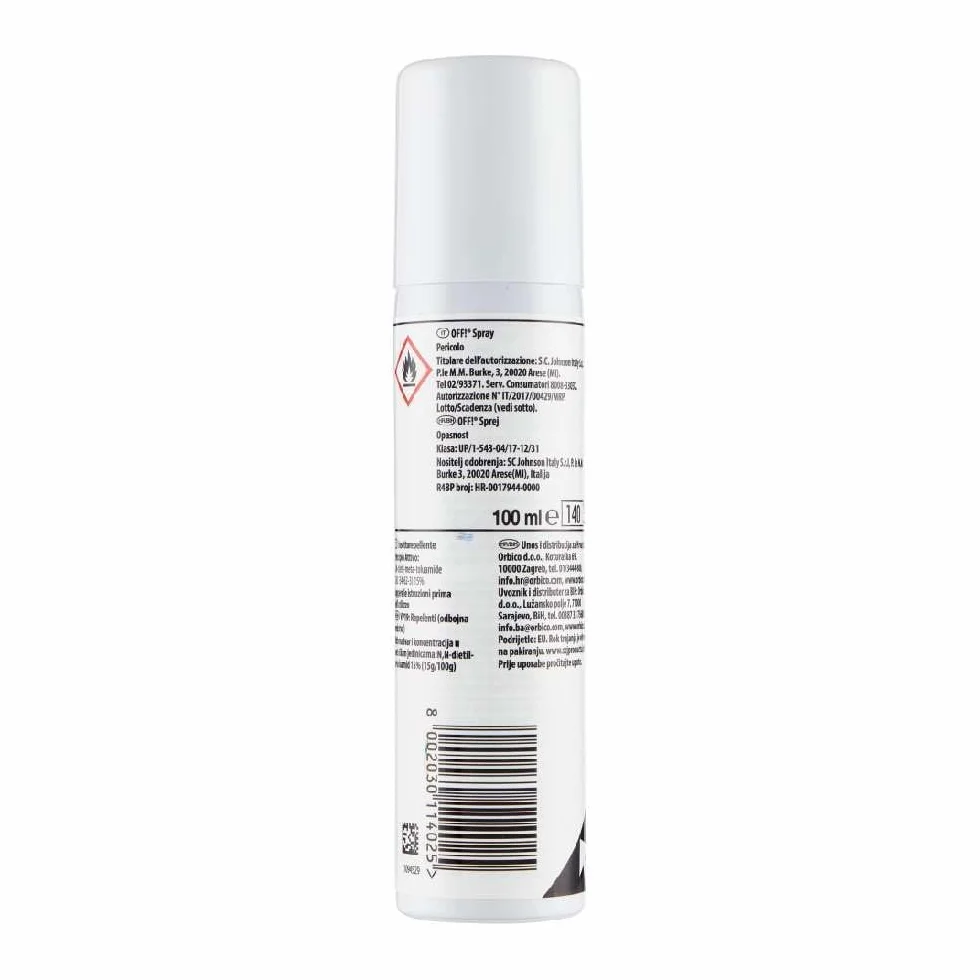 Off! Spray odstraszający - 100 ml - [3 sztuki]