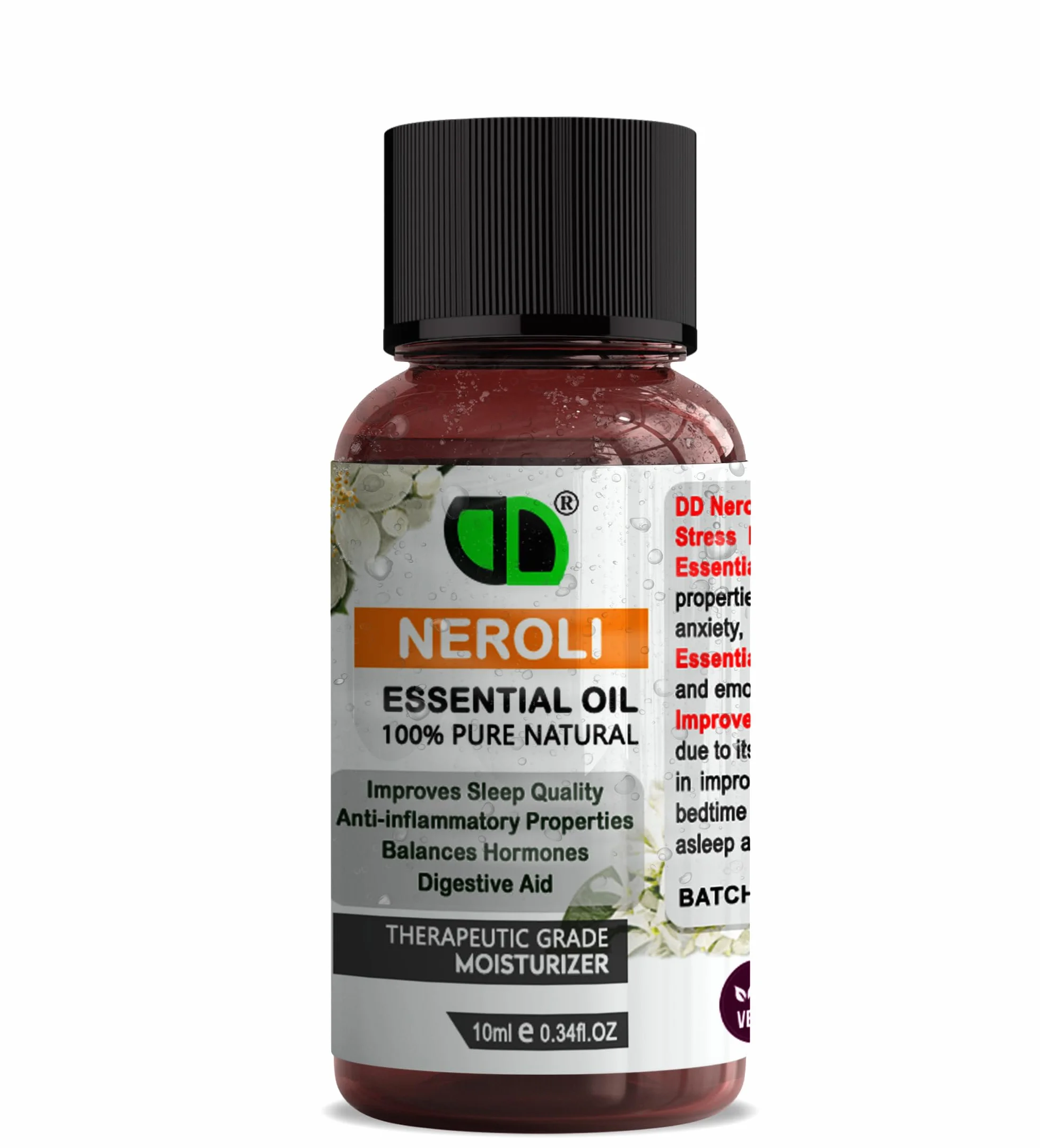 Mieszanka olejków eterycznych Neroli 10 ml 100% czyste naturalne aromaterapia masaż