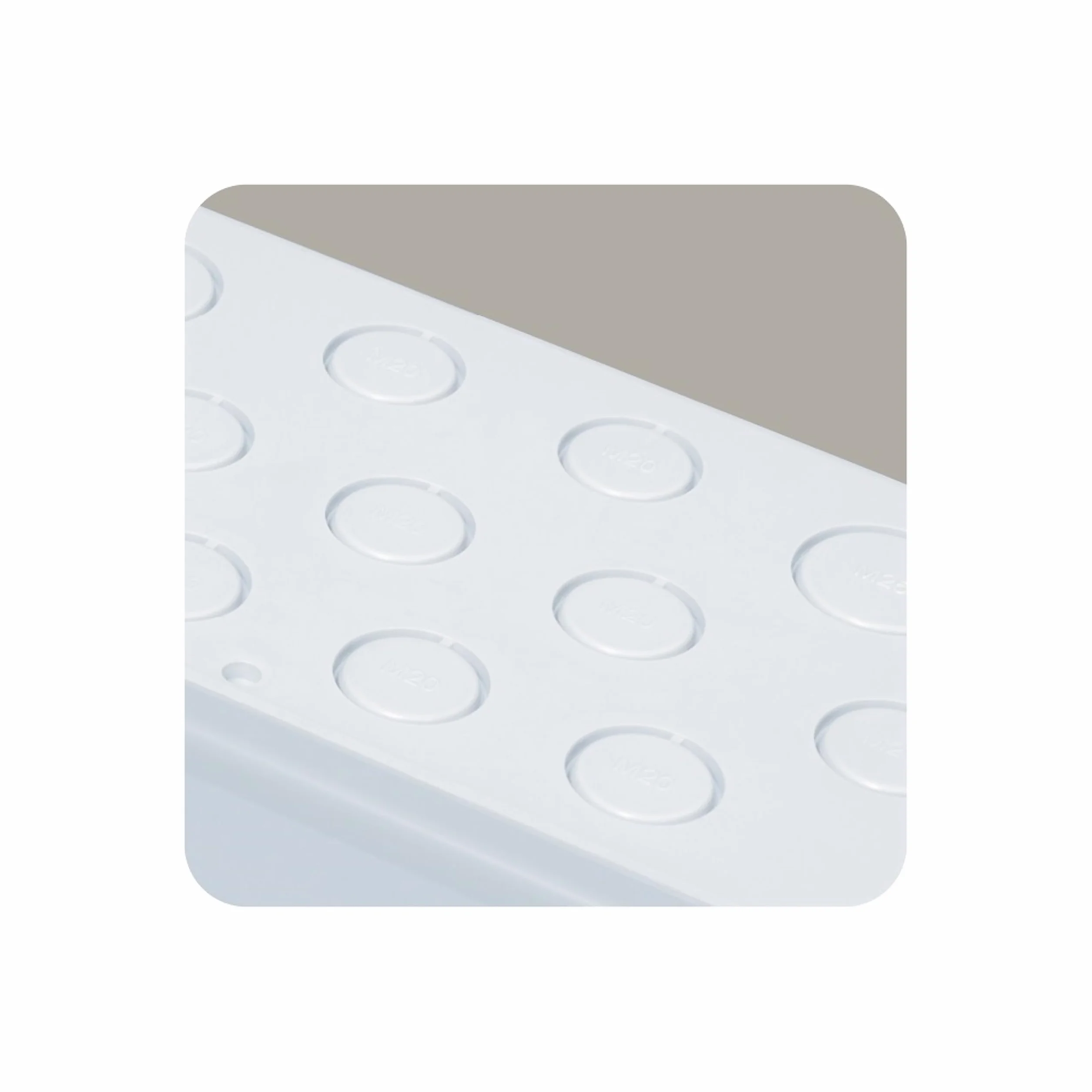 Legrand Rozdzielacz natynkowy IP65 IK09 1-rzędowy 8TE 220 x 200 x 115,6 mm, 601978