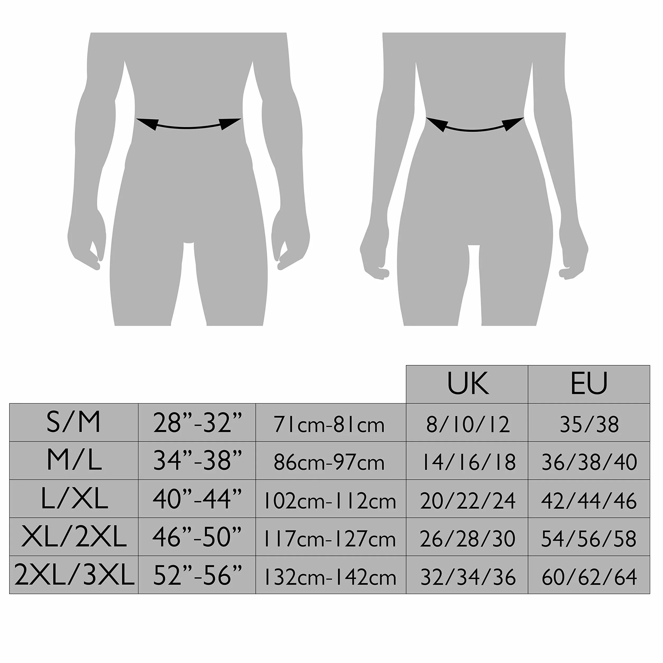 Comfizz Ostomy Level 2 Support Boxer: podwójna warstwa, unisex, średnie wsparcie