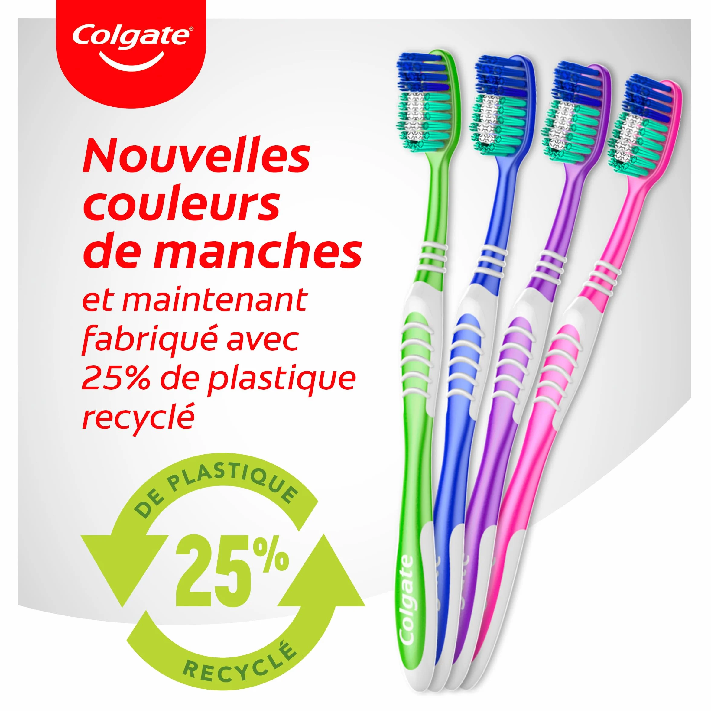 Colgate Colgate multi action medium x4 - opakowanie 4 sztuki