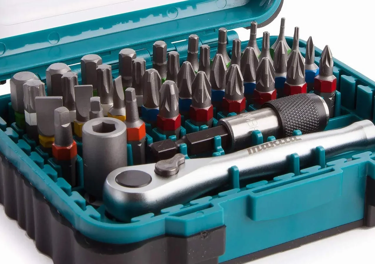Makita P-79158 Zestaw Narzędzi, Czarny/Niebieski, 39 Elementów