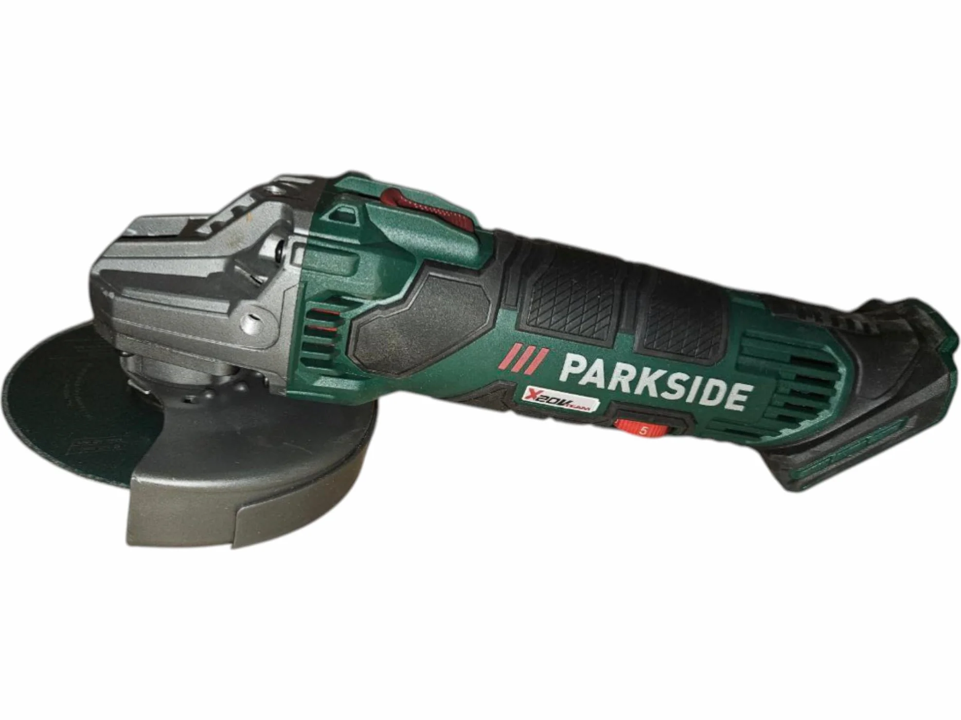 HKM Akkutechnik Parkside PWSA 20 Li akumulatorowa szlifierka kątowa 125 mm x V Team Volt bez ładowarki