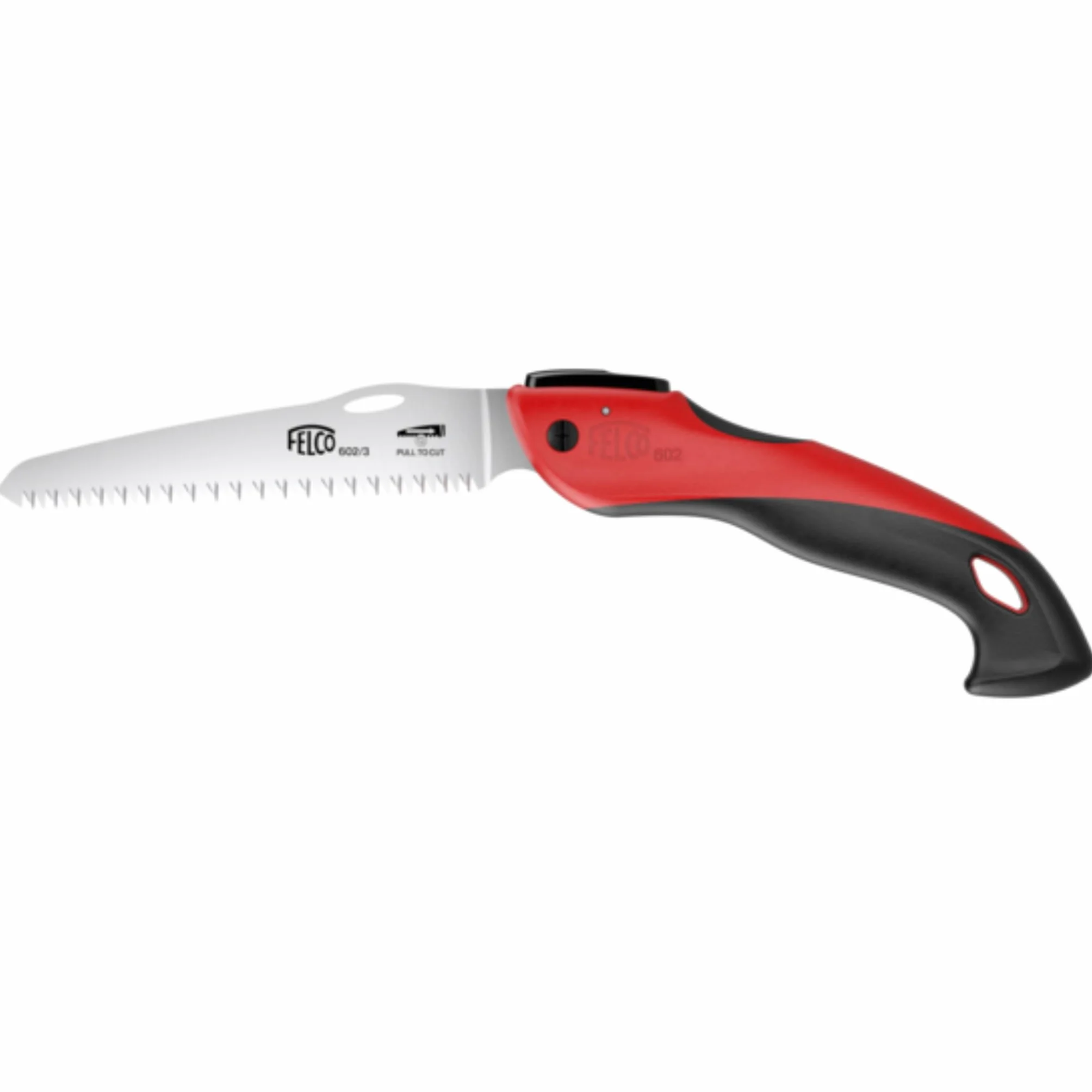 FELCO 602 piła składana prosta 160 mm, rękojeść soft touch, cięcie 80 mm, oburęczna, do ogrodu i przycinania