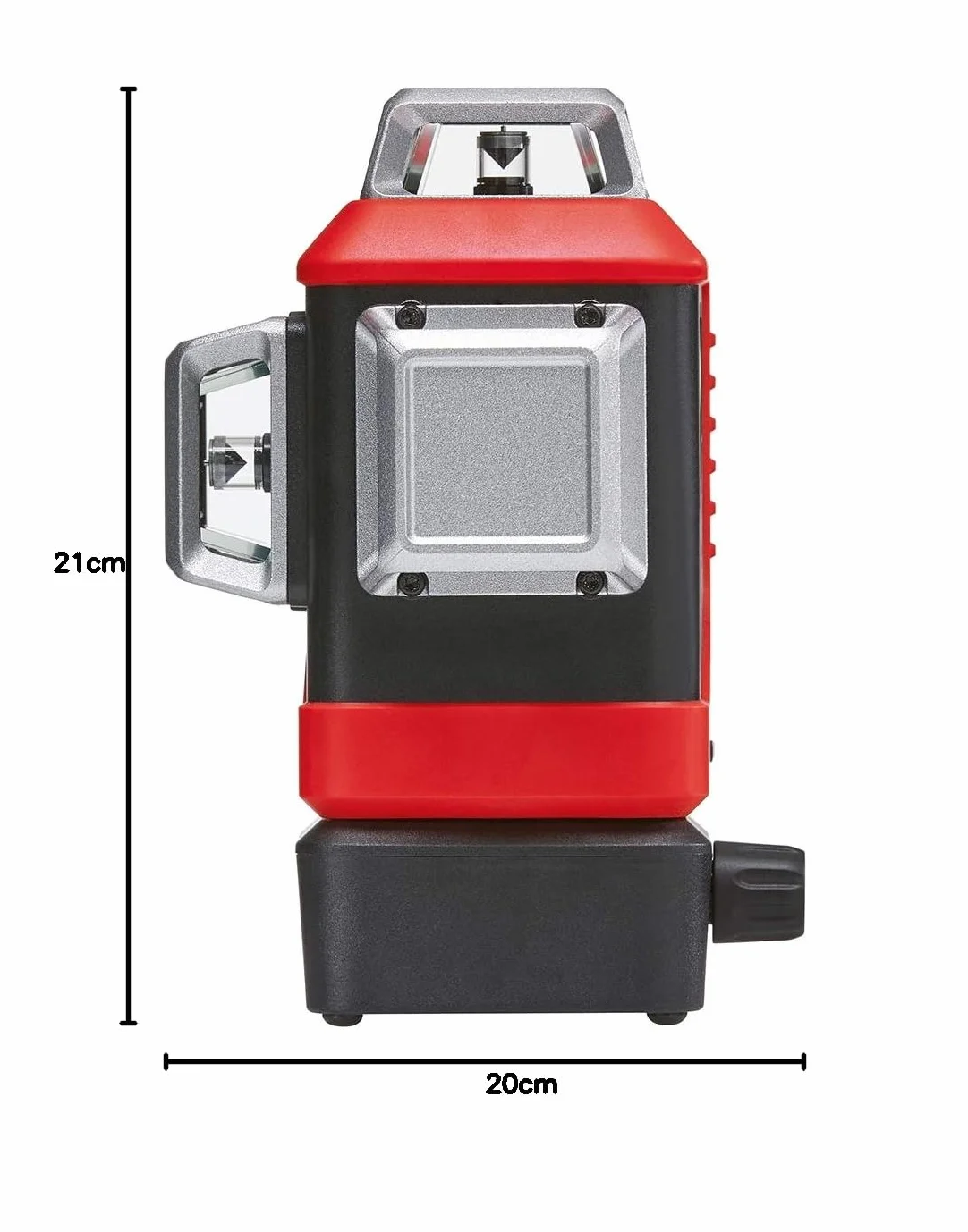 Leica Lino L6Gs – 3 x 360 stopni laser liniowy z akumulatorem litowo-jonowym i ładowarką w torbie (zielony laser, obszar roboczy: 35 m)