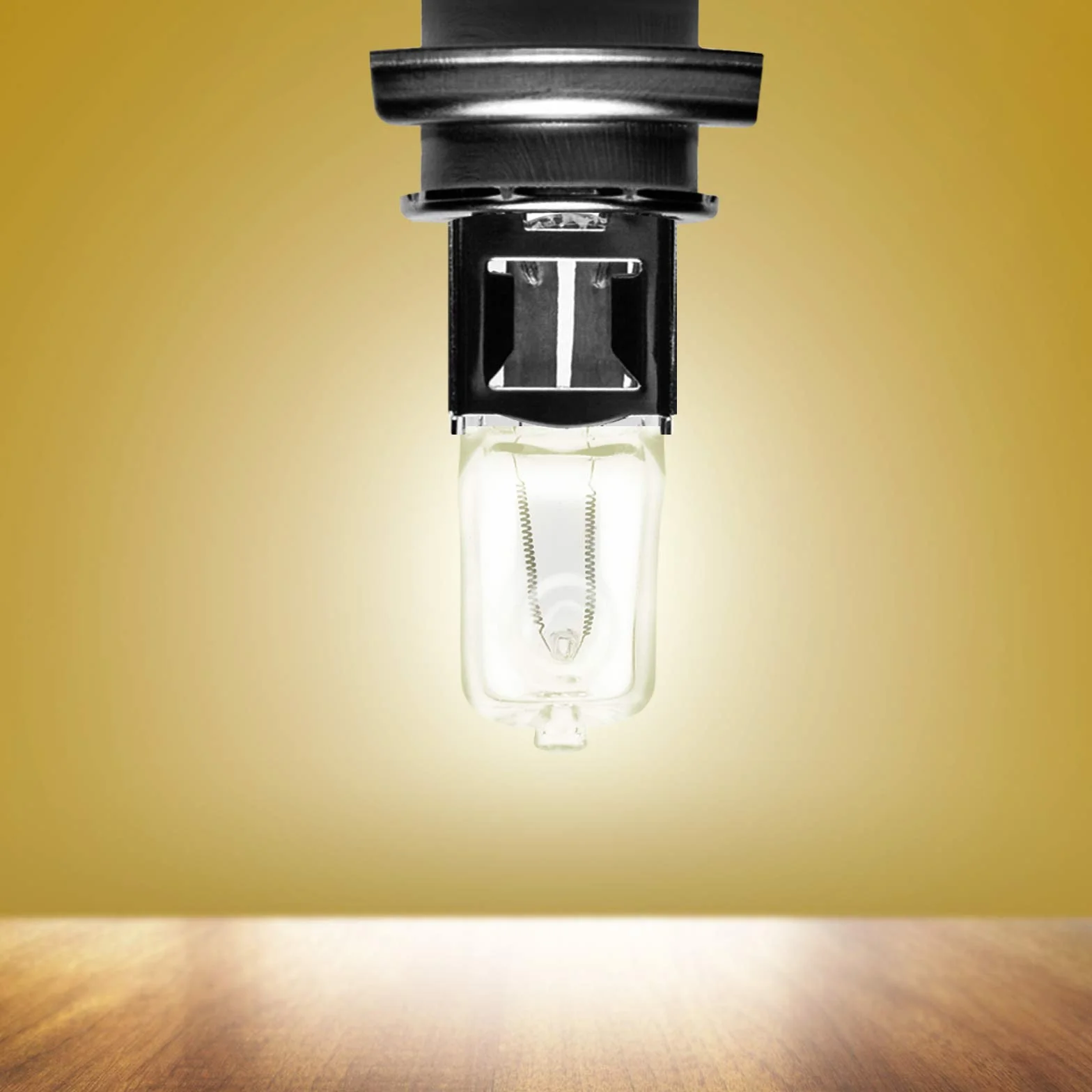 BROTOU Zestaw 4 żarówek halogenowych G9, G9, 25 W, 230 V, 2800 K, ściemniane, halogenowe żarówki do piekarnika, mikrofalówki, kuchenki sufitowej (4-25 W)