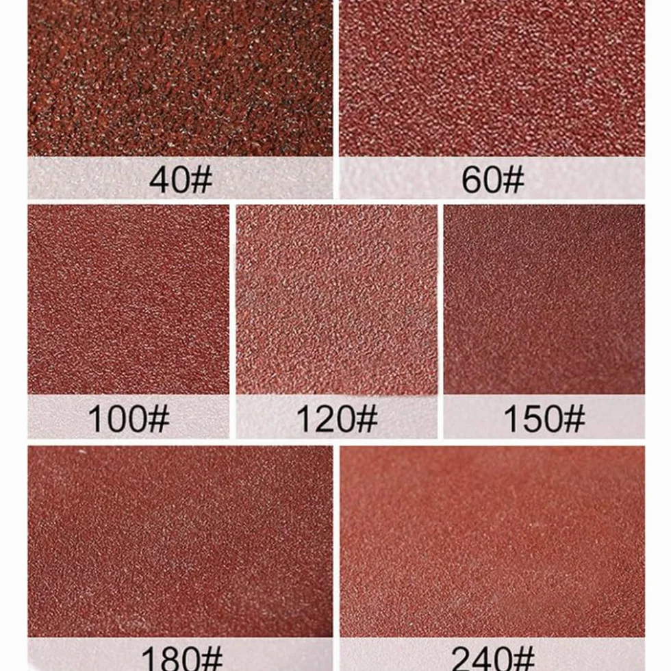 10 sztuk 40x760mm ścierne pasy szlifierskie P40-1000 Gruby do drobnego pas szlifierski do drewna miękkiego metalu szlifowanie polerowanie, 1000