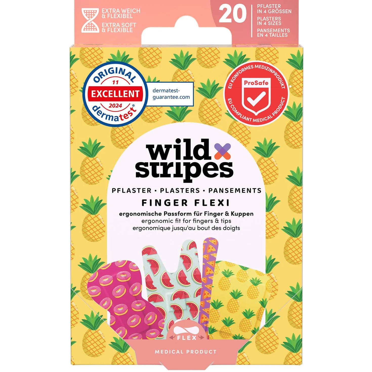 Wild Stripes Finger Flexi Food Wodoodporny Elastyczny