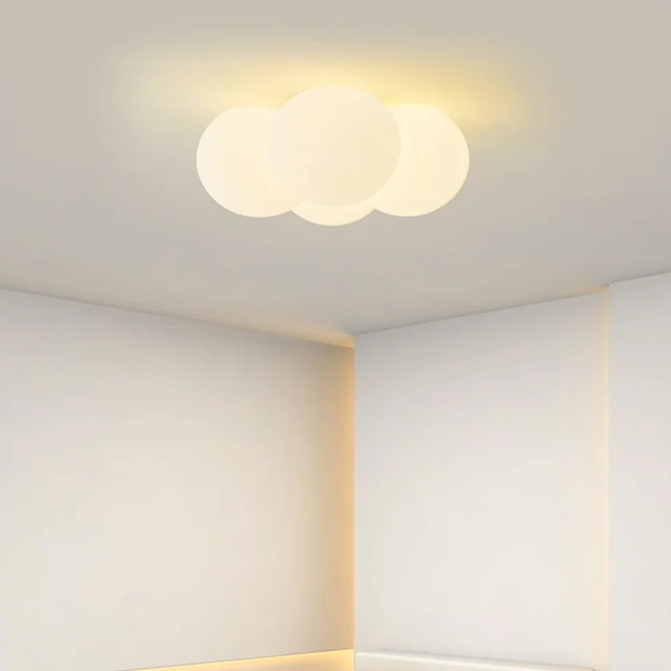 Oświetlenie Korytarza, Akrylowe, Sufitowe, Led, 48 W, 3 Tryby Kolorów, Sufitowa, 40 Cm, Nowoczesne Oświetlenie Sufitowe Do Sypialni, Korytarza, Schodów I Kreatywnej Lampy Sufitowej