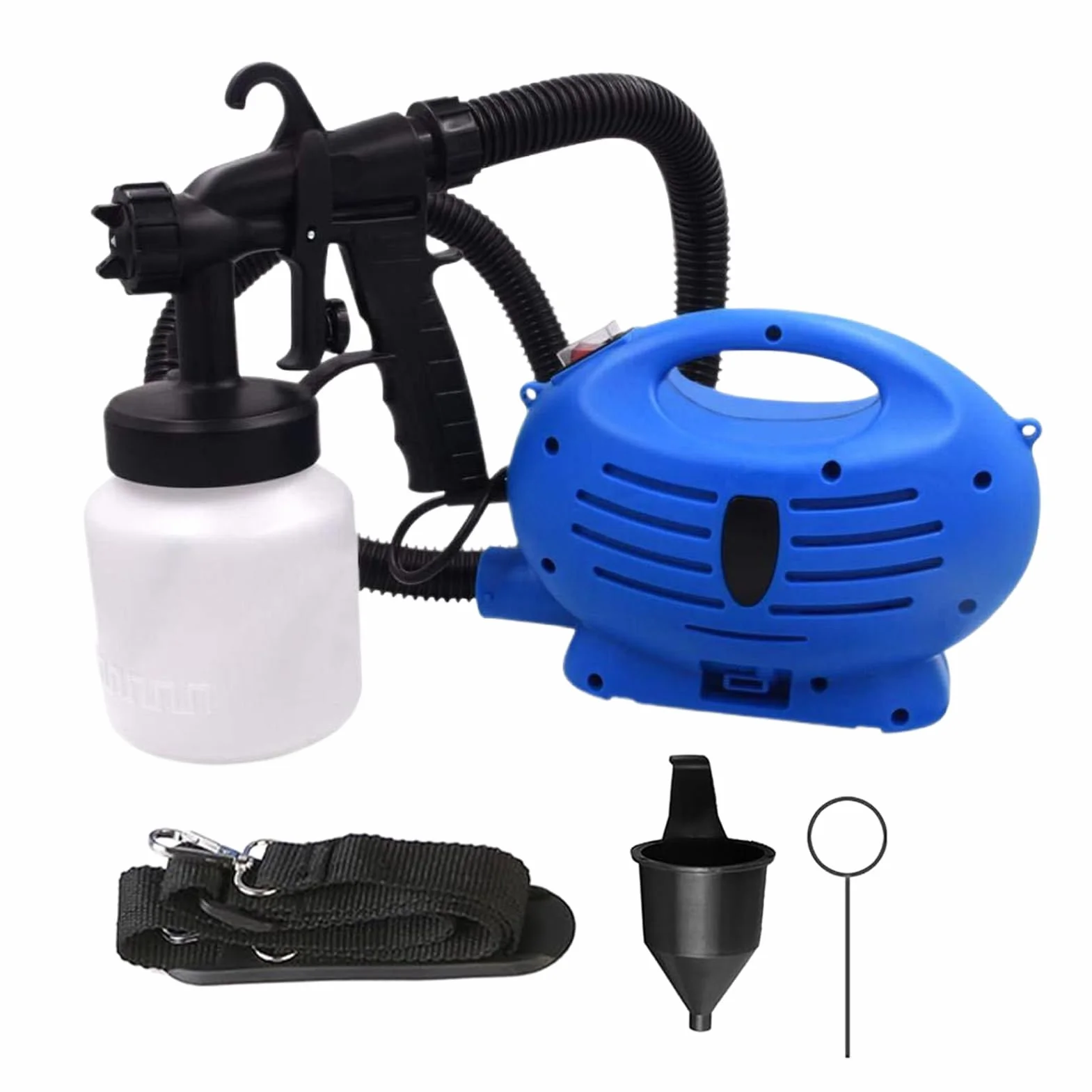 Pistolet Do Malowania Natryskowego Elektryczny Pistolet Natryskowy Do | Pojemnik 800 Ml Narzędzia Do Renowacji Domu Do Mebli, Domu, Wnętrz, Zewnętrznych Ścian, Drzwi, S