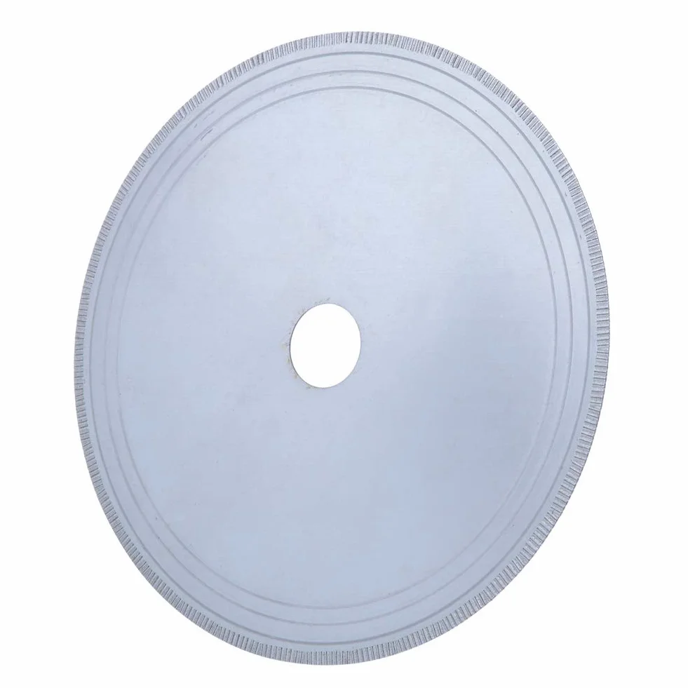 Diamentowa tarcza do piły tarczowej do kamieni szlachetnych jadeitu, agatu i kryształu, 150/200/250/300 mm, do szlifierek kątowych (250 x 25 x 0,8 mm, proste zęby, tabletka)