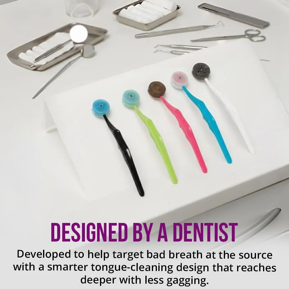 Dent-O-Care Dentalvertriebs Gmbh Miętowy żel na język, pomaga zwalczać nieprzyjemne zapachy, 85 g