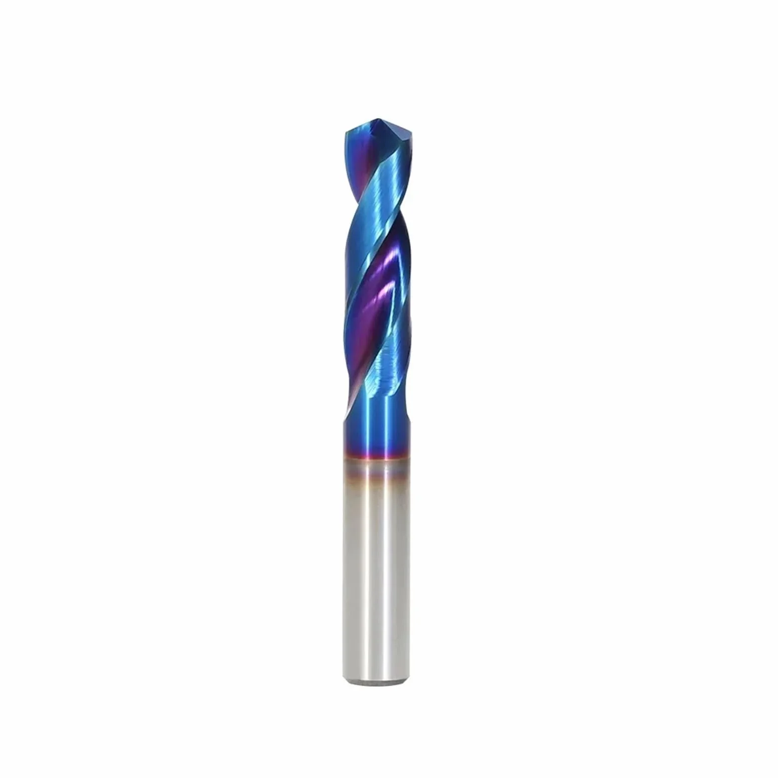 Wiertła z węglika wolframu HRC65° Wiertła do metalu do obróbki twardych metali Tokarka CNC Narzędzie do wiercenia stali 1,0-20,0 mm(7.1mmx30x60L)