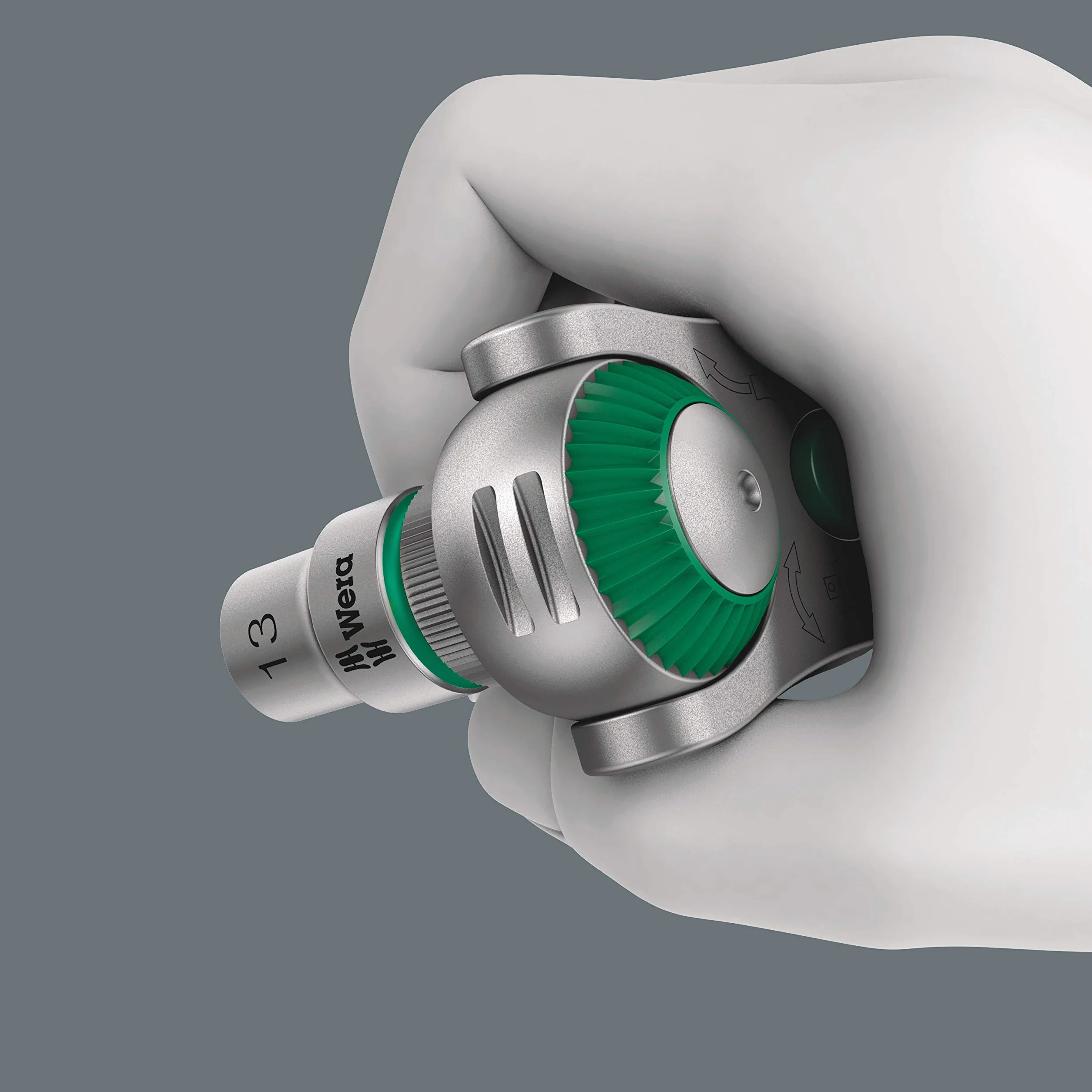 WERA-05135949001-KRAFTFORM Kompkt Zyklop MS1 Metal/Speed ​​1/4 "-ZYKLOP 1/4"