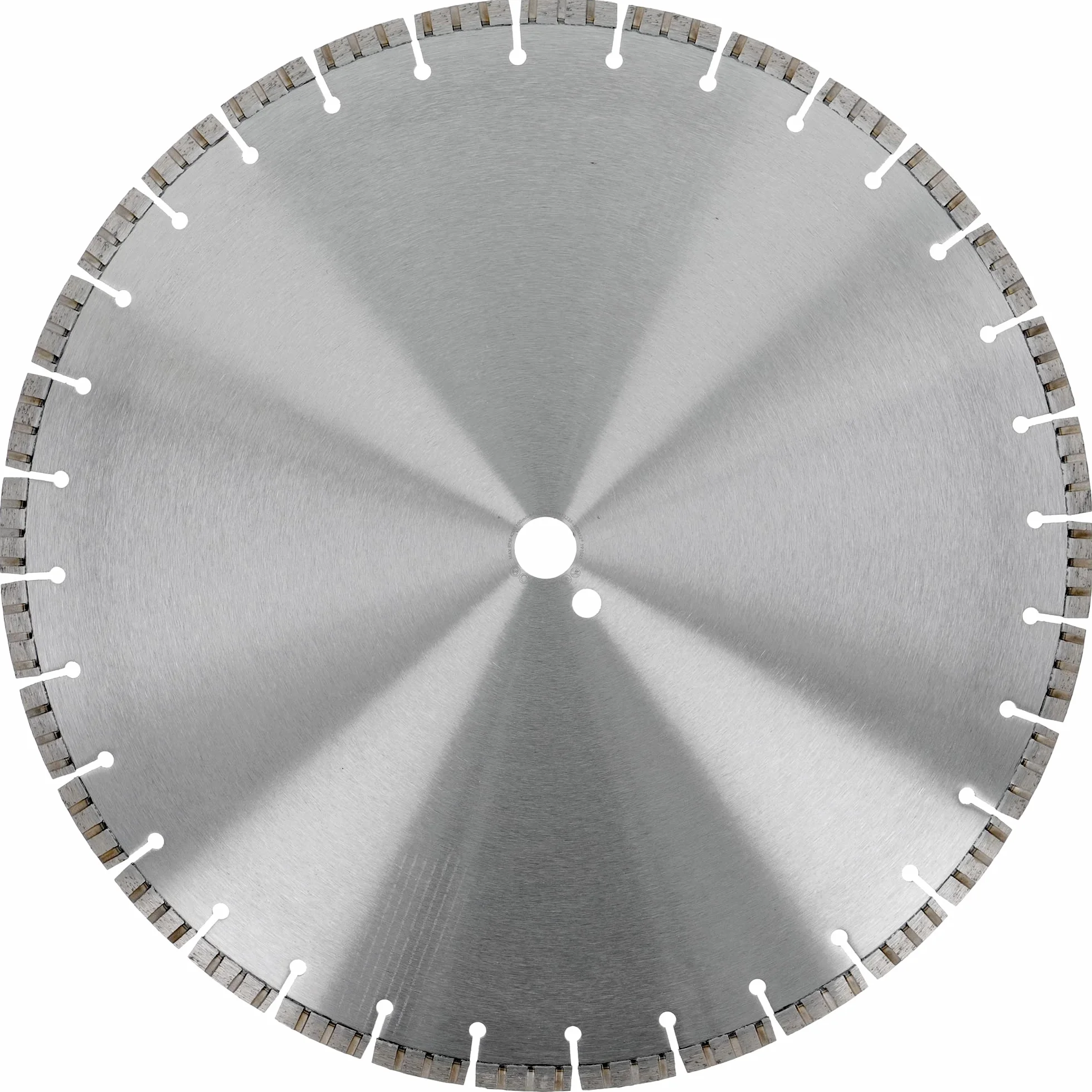 PRODIAMANT Diamentowa tarcza tnąca 450 mm x 25,4 do betonu żelbetowego, kamień i cegła, diamentowe segmenty turbo, spawane laserowo