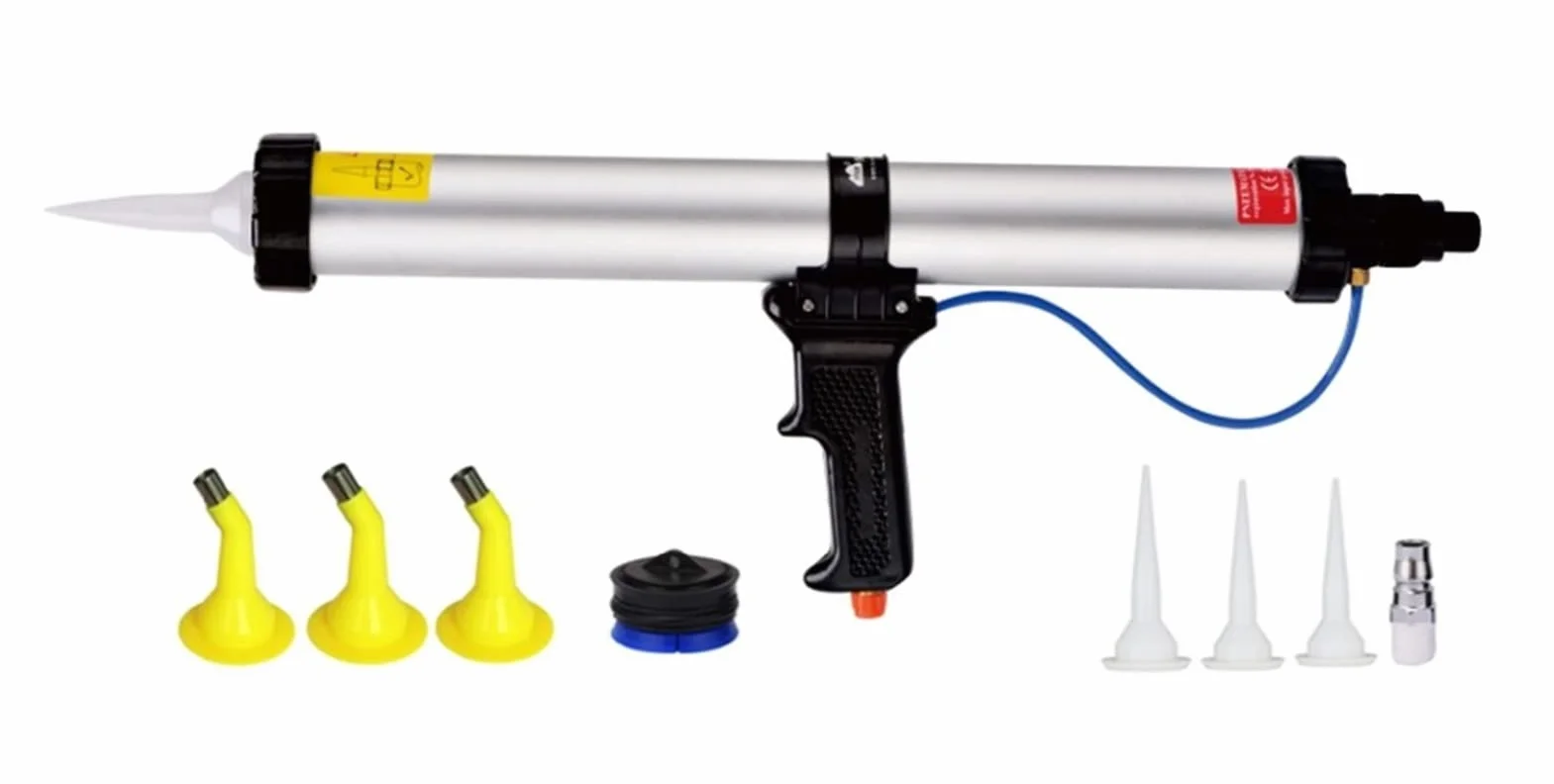 Pistolety do malowania i akcesoria do kiełbasy 600 ml pneumatyczny pistolet uszczelniający pneumatyczny Caulk pistolet pneumatyczny pistolet silikonowy pneumatyczny