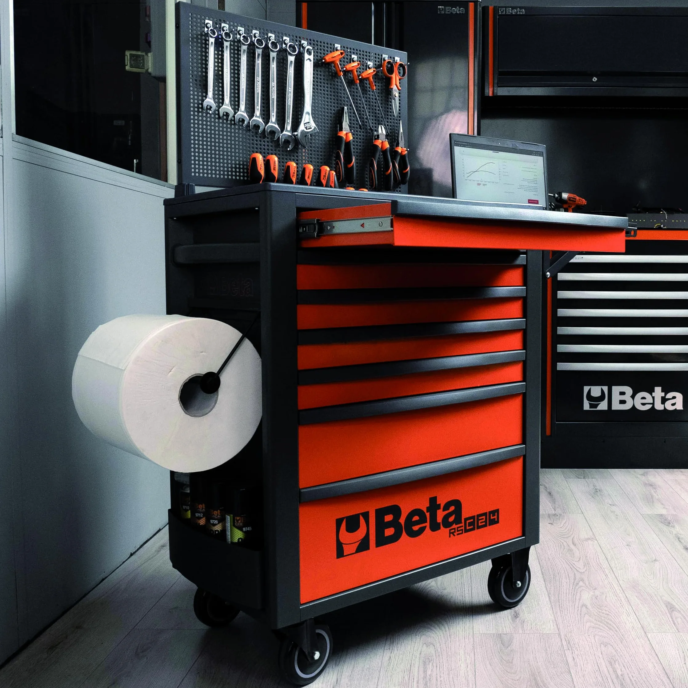 Beta 2400 RSC24/PC-A. Uchwyt na kartę w kolorze antracytowym RSC24/PC-A
