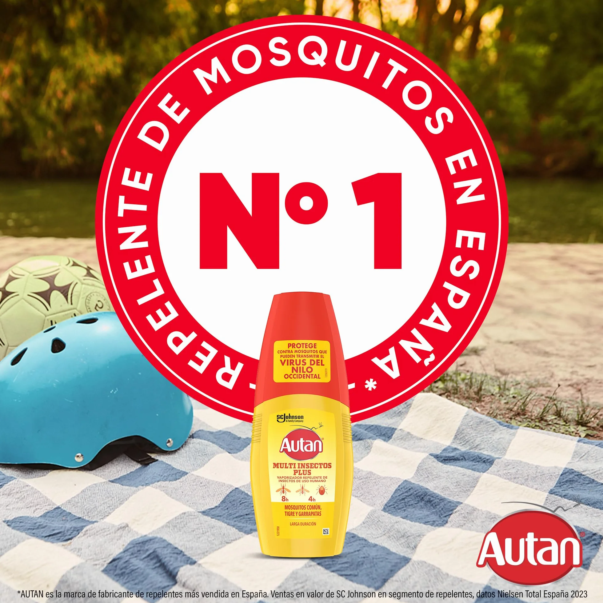 Autan Odstraszacz w sprayu, 100 ml