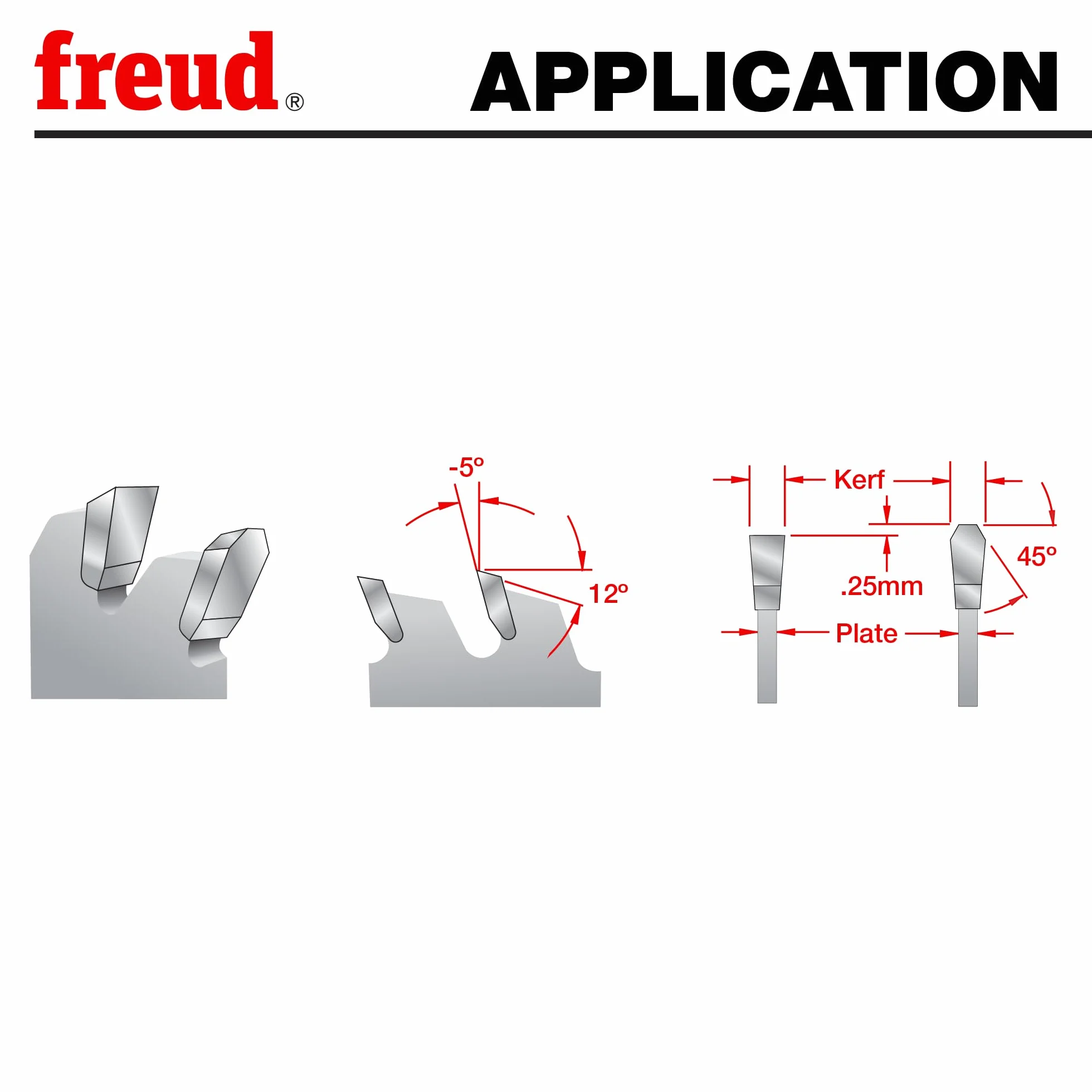 Freud LU89M012 30 cm 86 zębów TCG tarcza do cięcia metalu nieżelaznego z altaną 2,5 cm