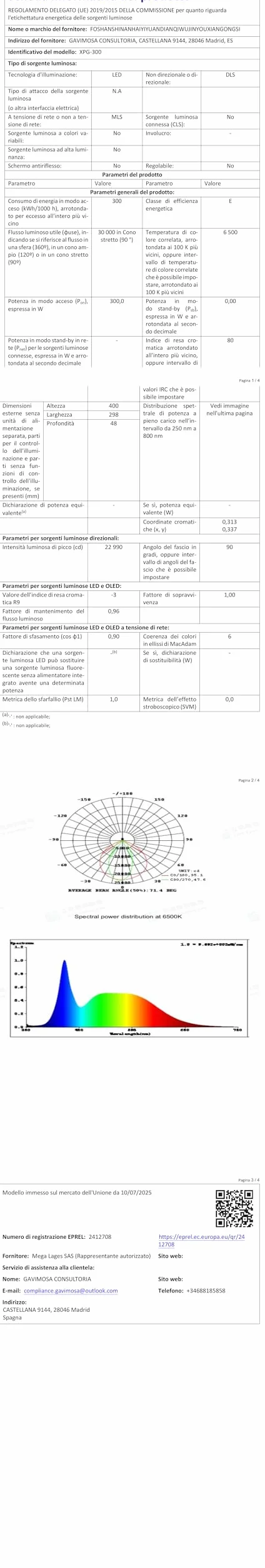 PICAA Zewnętrzny reflektor LED, oświetlenie robocze LED ze stojakiem, 3 x 100 W, oświetlenie placu budowy, przenośny i elastyczny, do użytku wewnątrz i na zewnątrz w warsztatach, garażach, piwnicach,