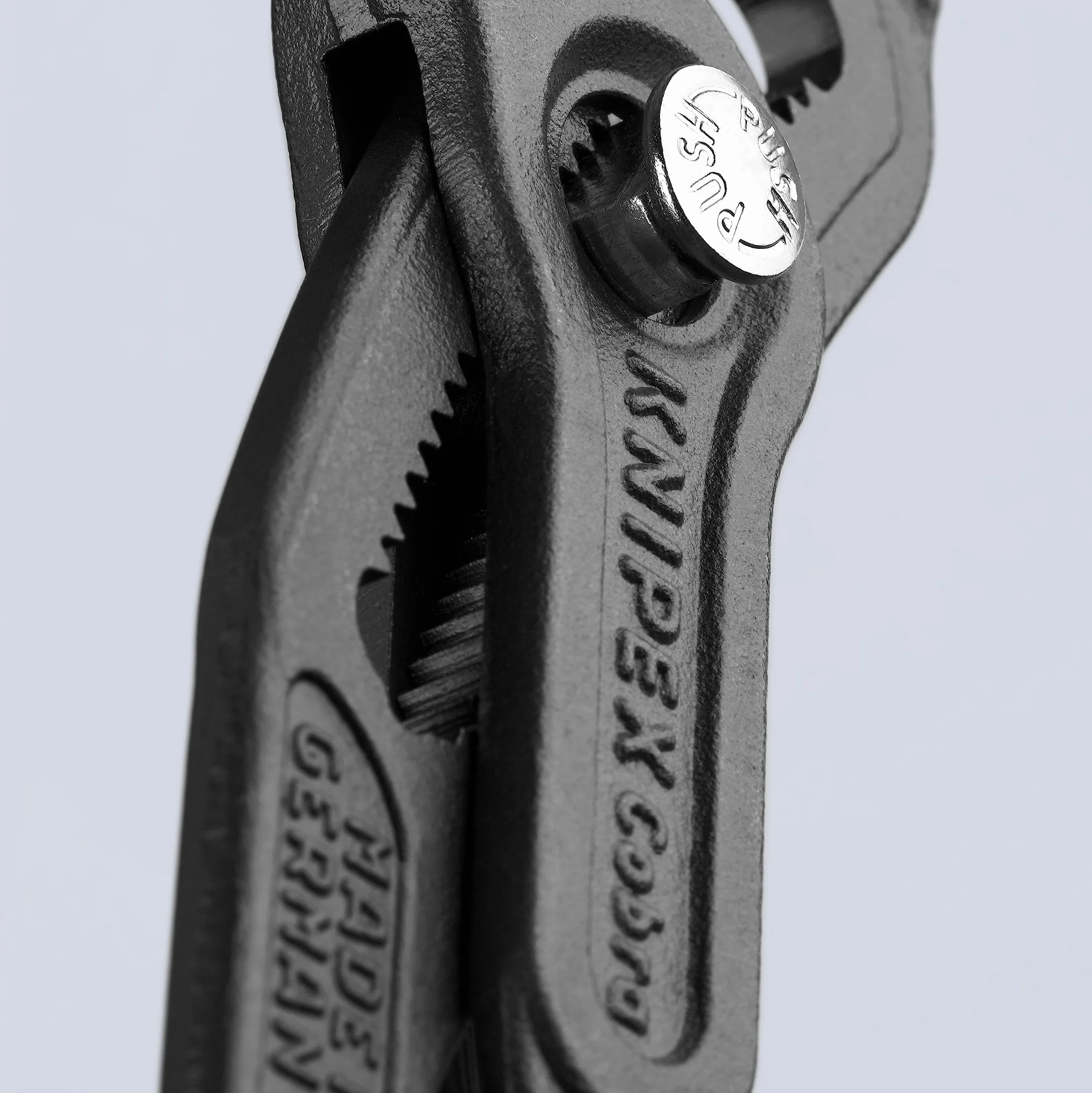KNIPEX Cobra Szczypce nastawne do rur nowej generacji fosforanowana, szara pokryte antypoślizgowym tworzywem sztucznym 300 mm, 87 01 300