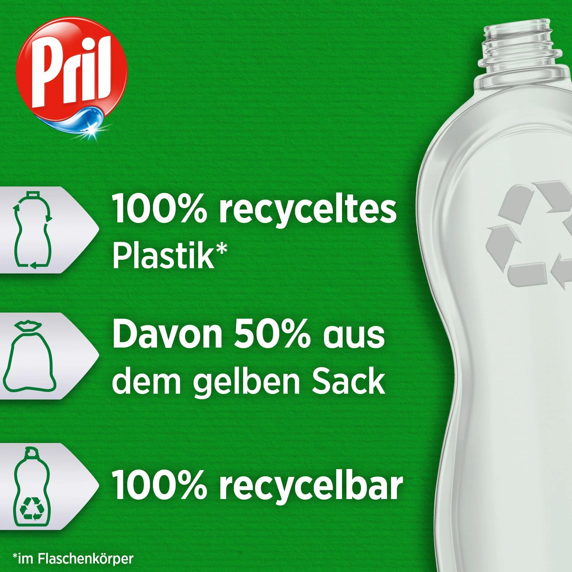 Pril Oryginalna limonka (675 ml), płyn do mycia naczyń o najwyższej mocy rozpuszczania tłuszczu, do czystych naczyń, również w zimnej wodzie, świeży zapach limonki