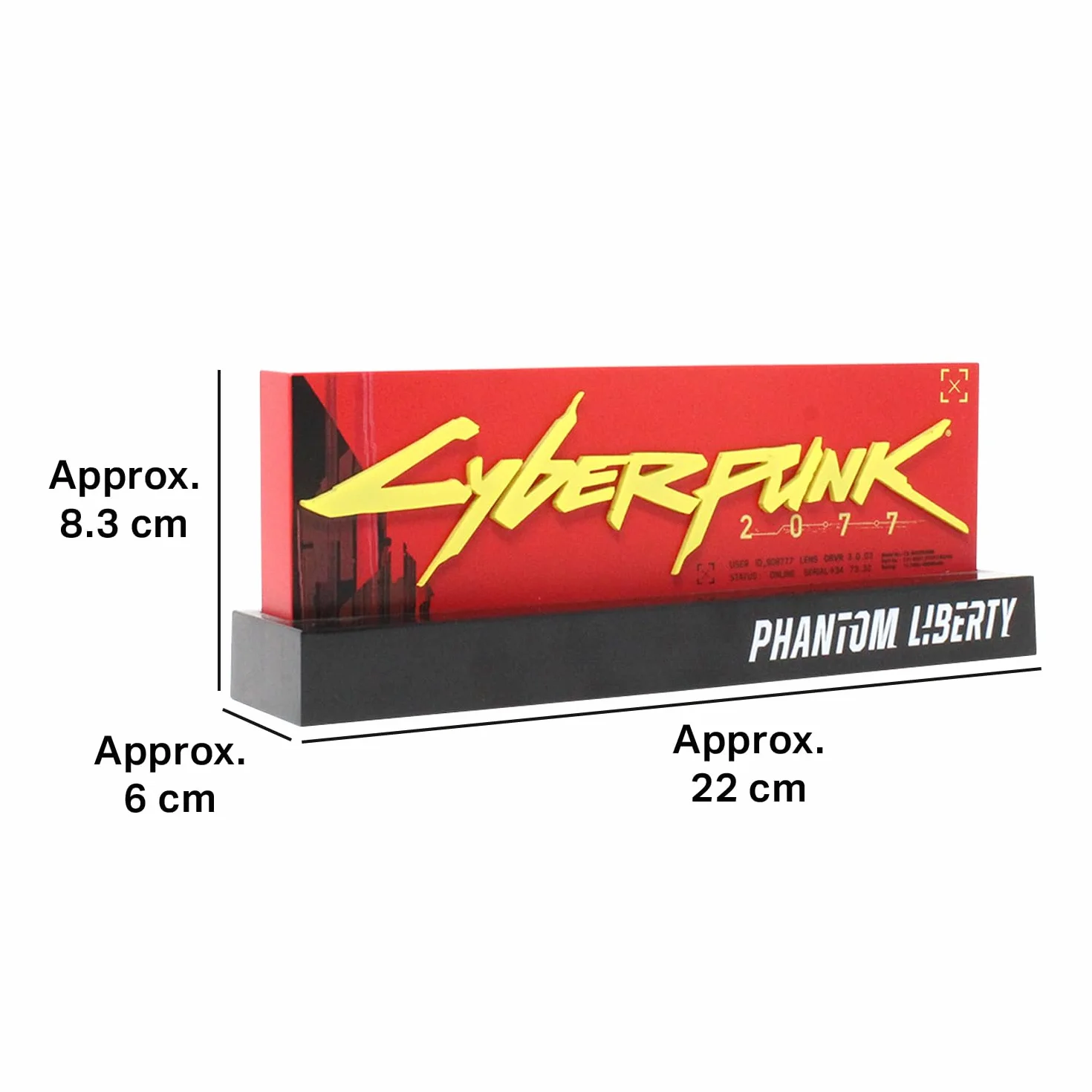 Neamedia Icons Cyberpunk 2077 : The Official Light - Phantom Liberty Edition