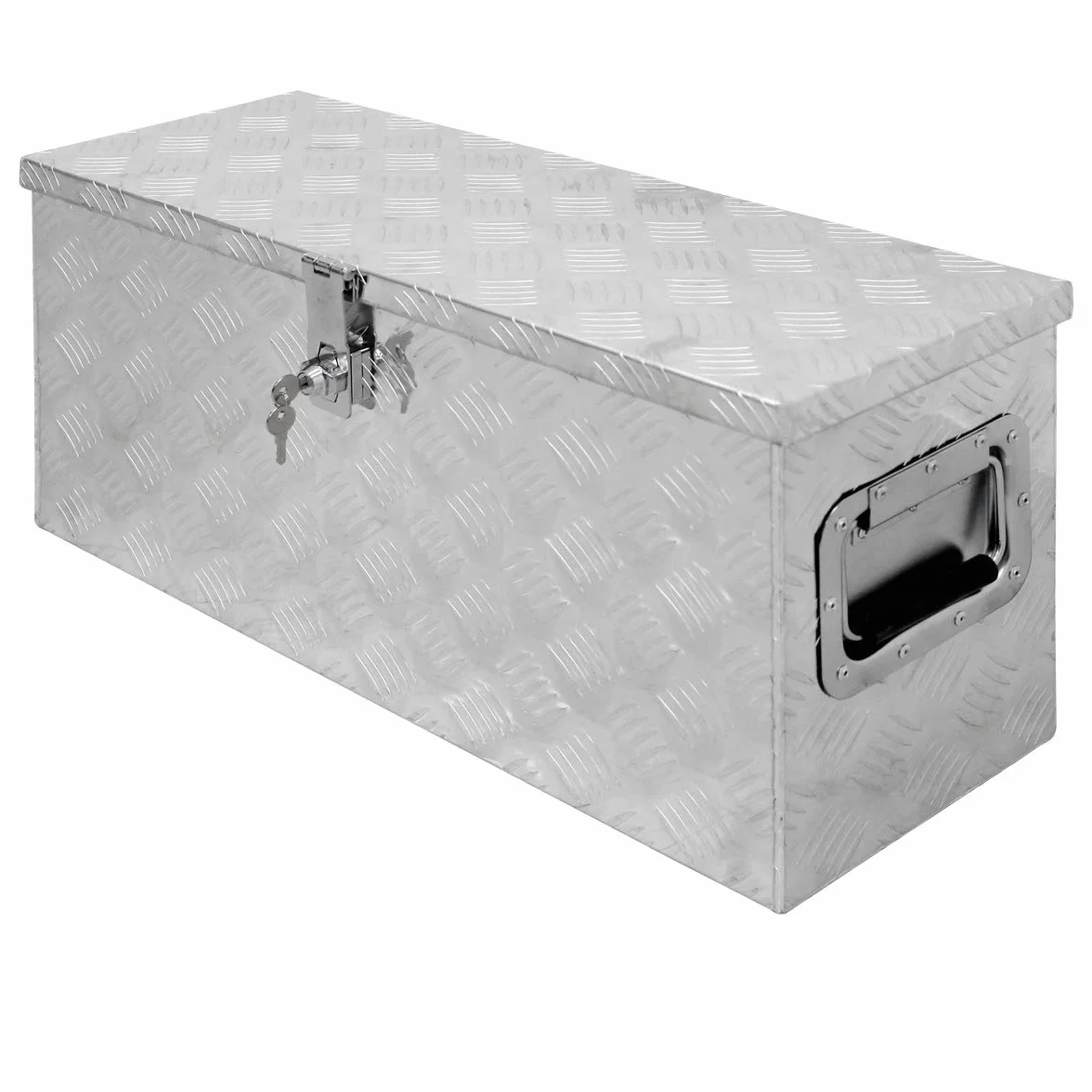 ECD Germany Alu skrzynka narzedziowa 73 x 24 x 32 cm - zamykana - skrzynka narzedziowa skrzynka aluminiowa skrzynka aluminiowa skrzynka transportowa skrzynka transportowa skrzynka z dyszlem skrzynka