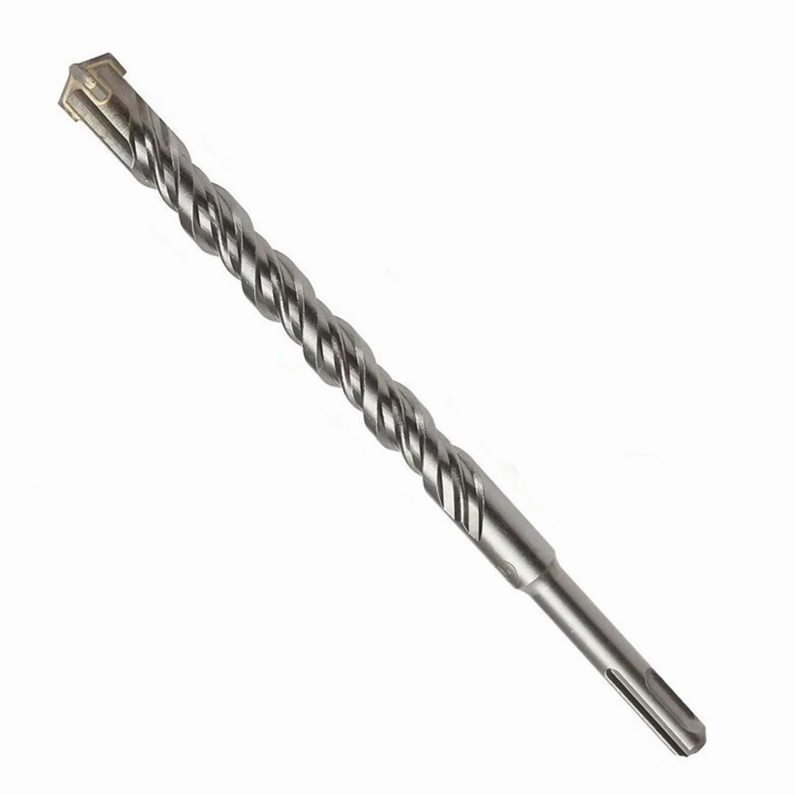 Wiertło udarowe SDS Plus 160 mm – końcówka z węglika wolframu do betonu, cegły i kamienia – średnica 4–18 mm, 1 szt.(10.5mm)