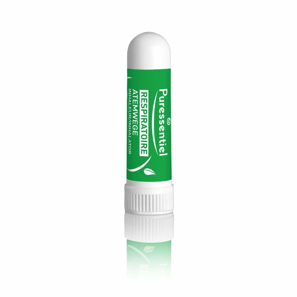 Puressentiel Resp Ok inhalator z organicznymi olejkami eterycznymi naturalny mentol i kamfora 1 ml