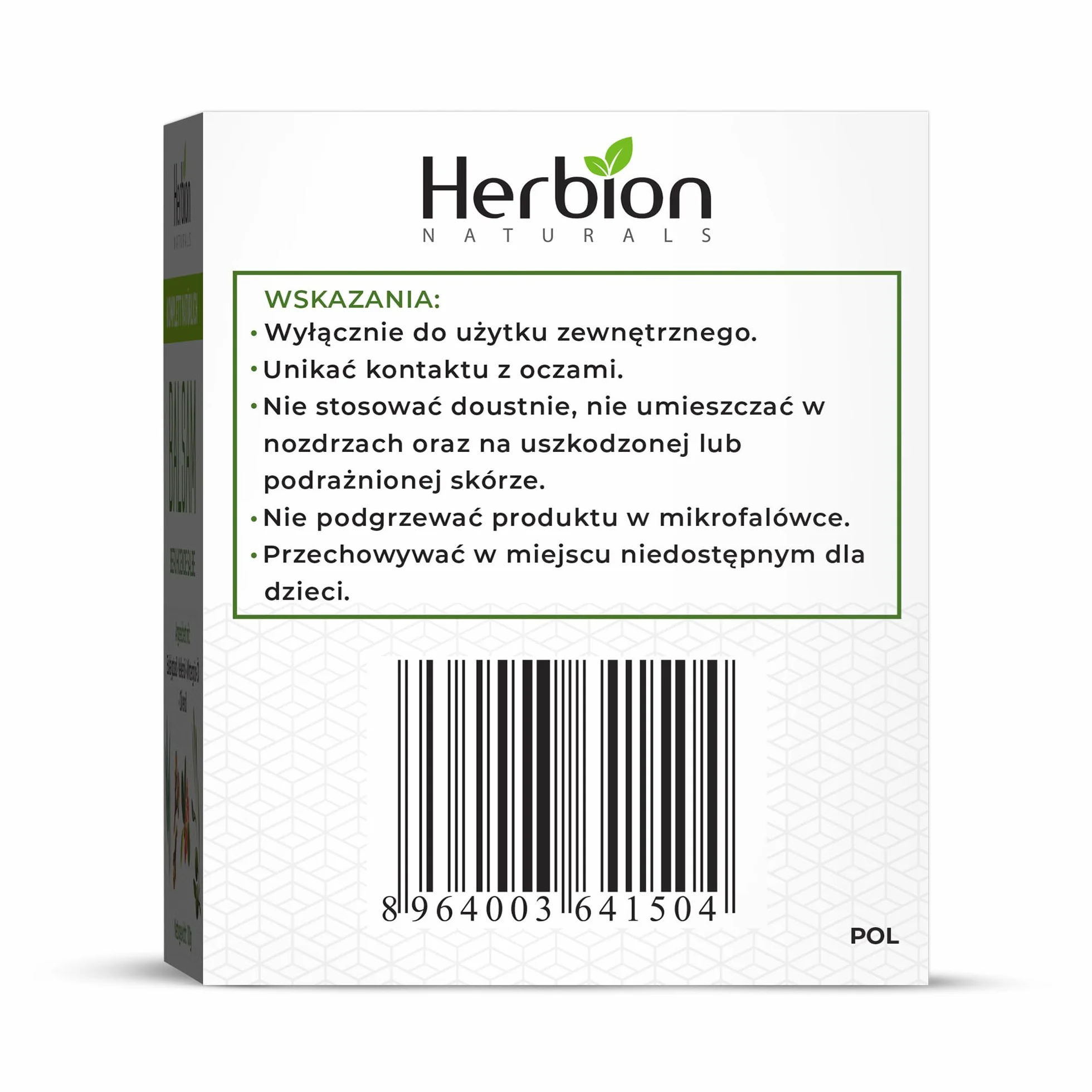 Herbion Naturals Chest Rub, Naturalna maść łagodząca, 100 gm