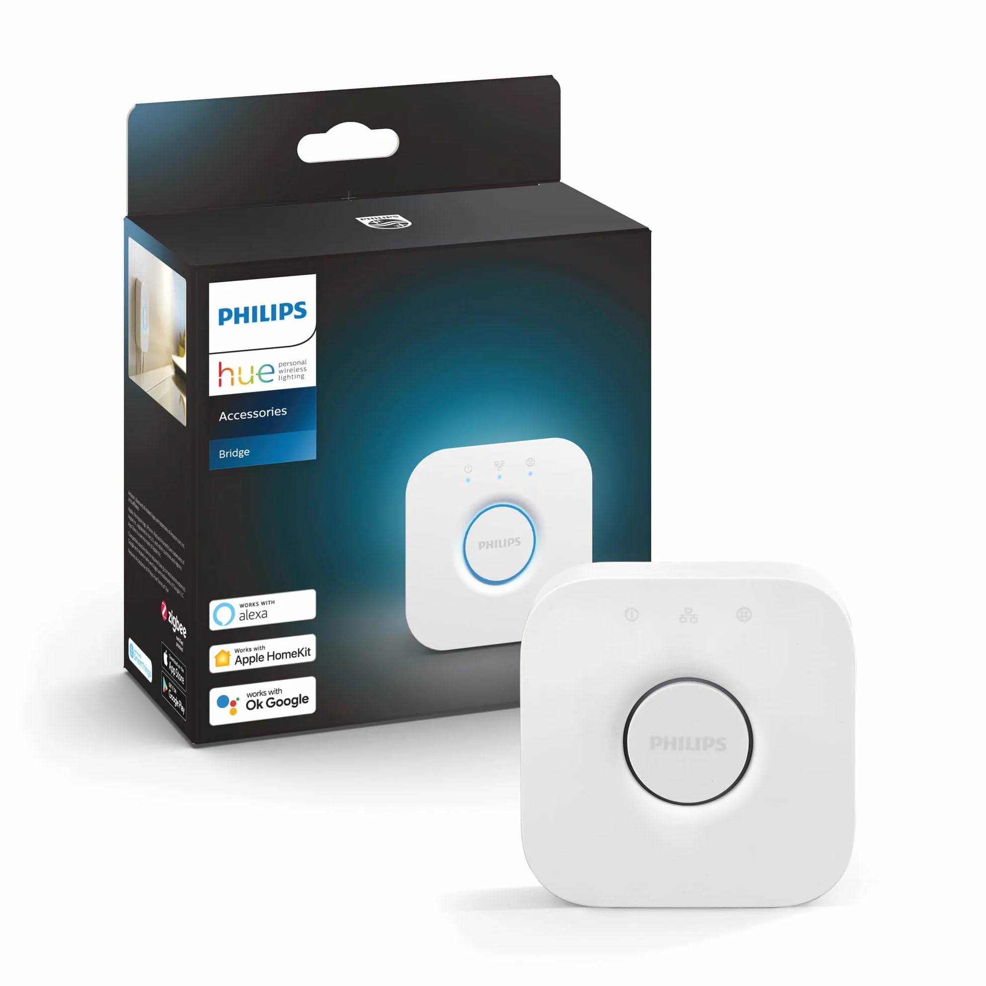 Philips Hue Bridge Mostek, Inteligentny element sterujący systemu oświetlenia Philips Hue
