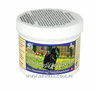 Oryginalny szwajcarski koński balsam ziołowy - Maść Końska rozgrzewająca (200ml)