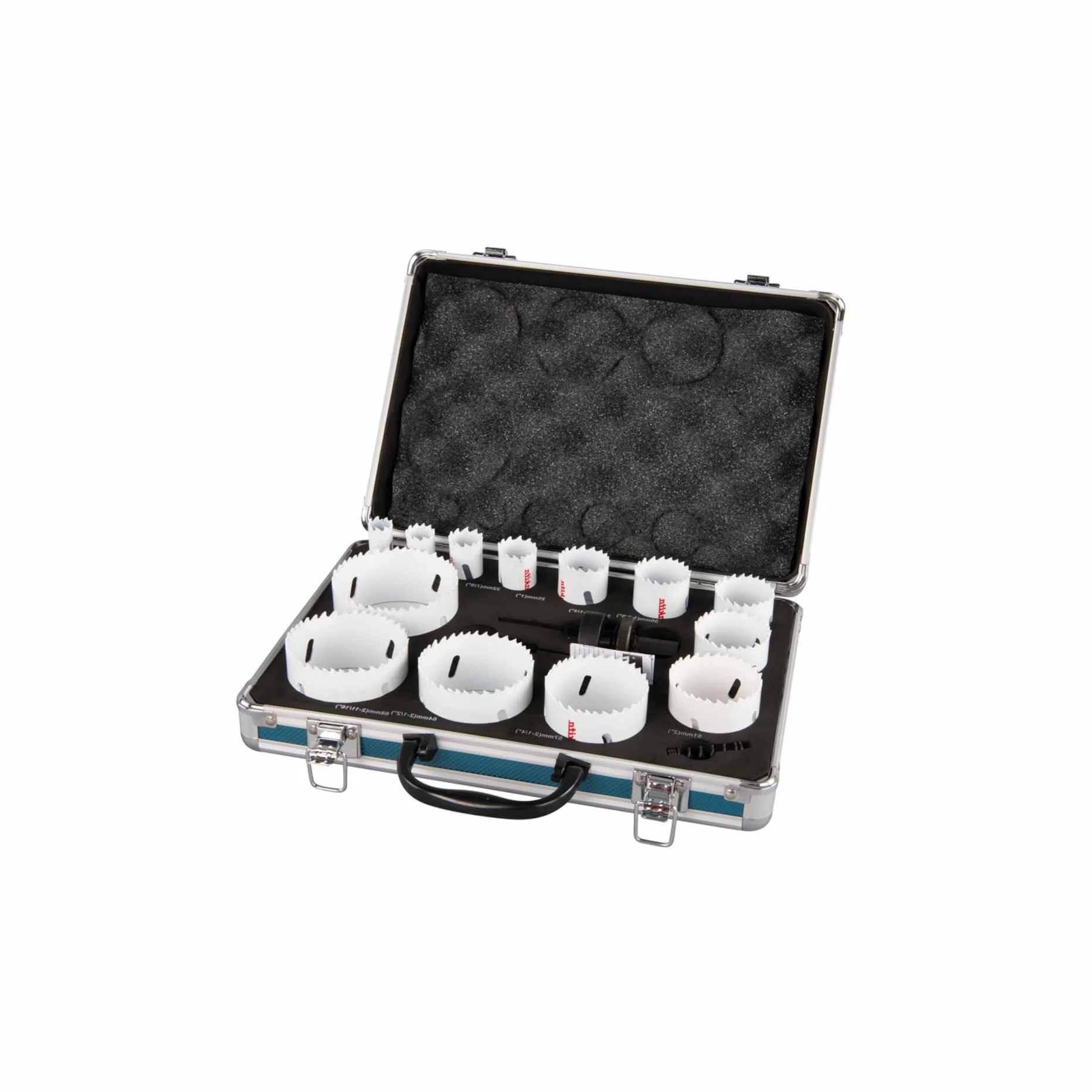 Makita D-47307 Zestaw Otwornic, Biały, L, 16 Części