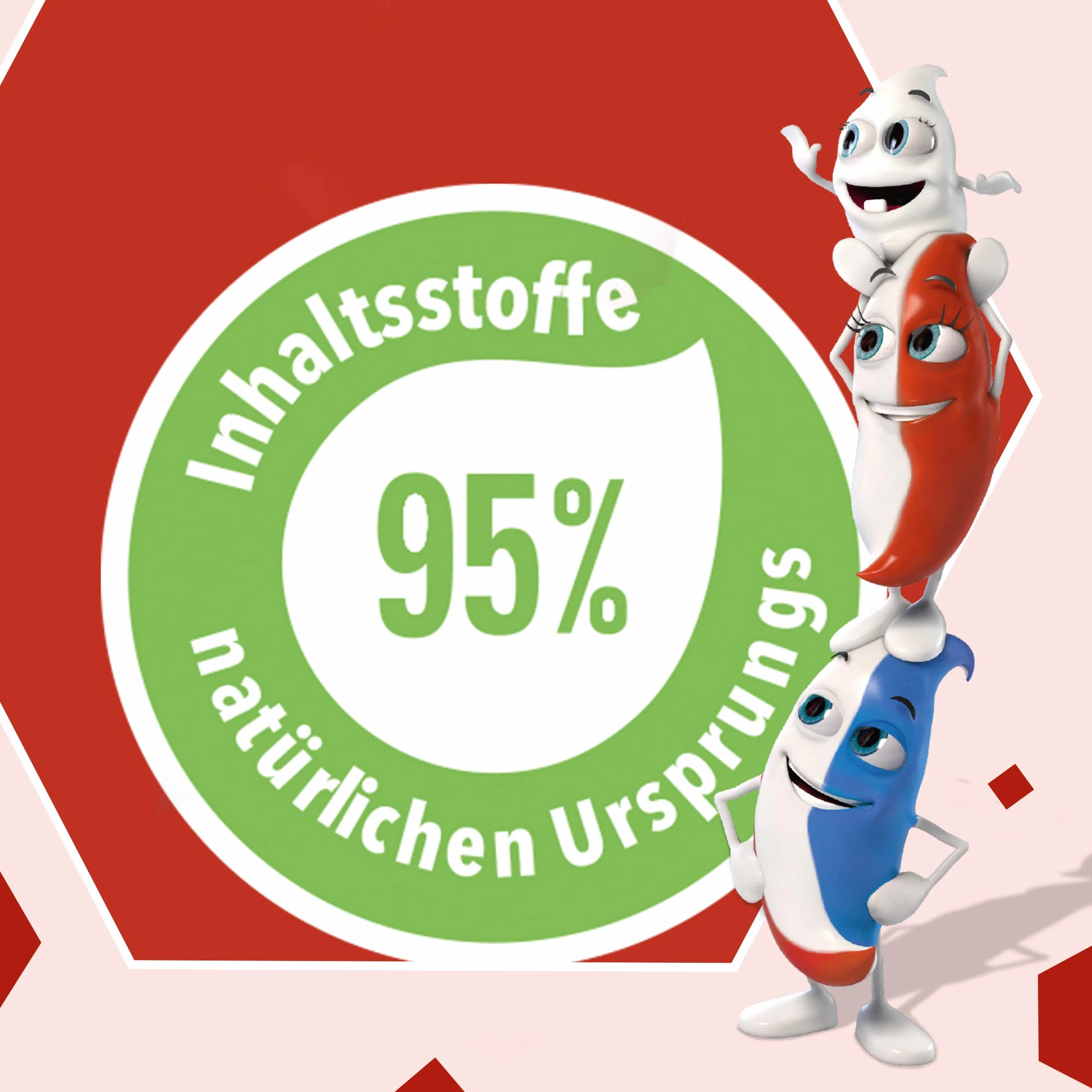 Odol-med3 pasta do zębów mlecznych dla dzieci w wieku od 0 do 6 lat, opracowana przez ekspertów ds. zębów dla zdrowych zębów mlecznych, 6 x 50 ml