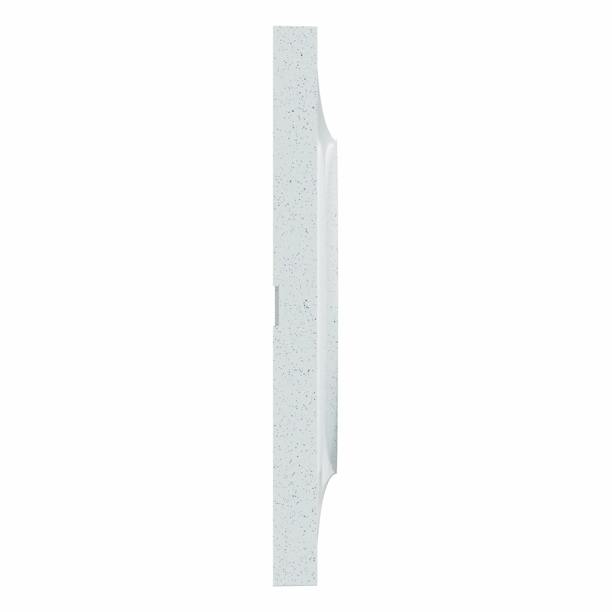 Schneider Electric - Odace Styl, biała płyta z recyklingu 3 poziome lub pionowe stacje dystansowe 71mm - S510706